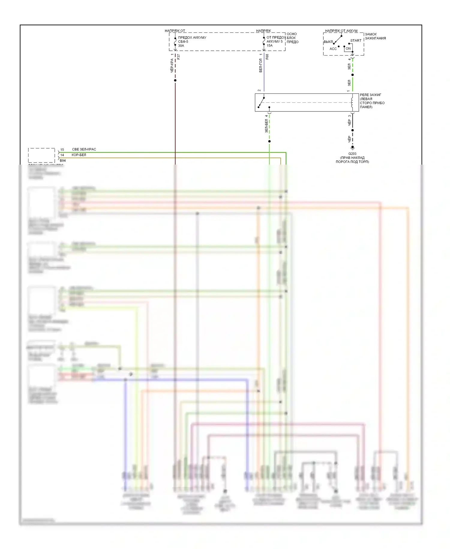 Forester Subaru SF рестайлинг (2000-2002): Can шина 