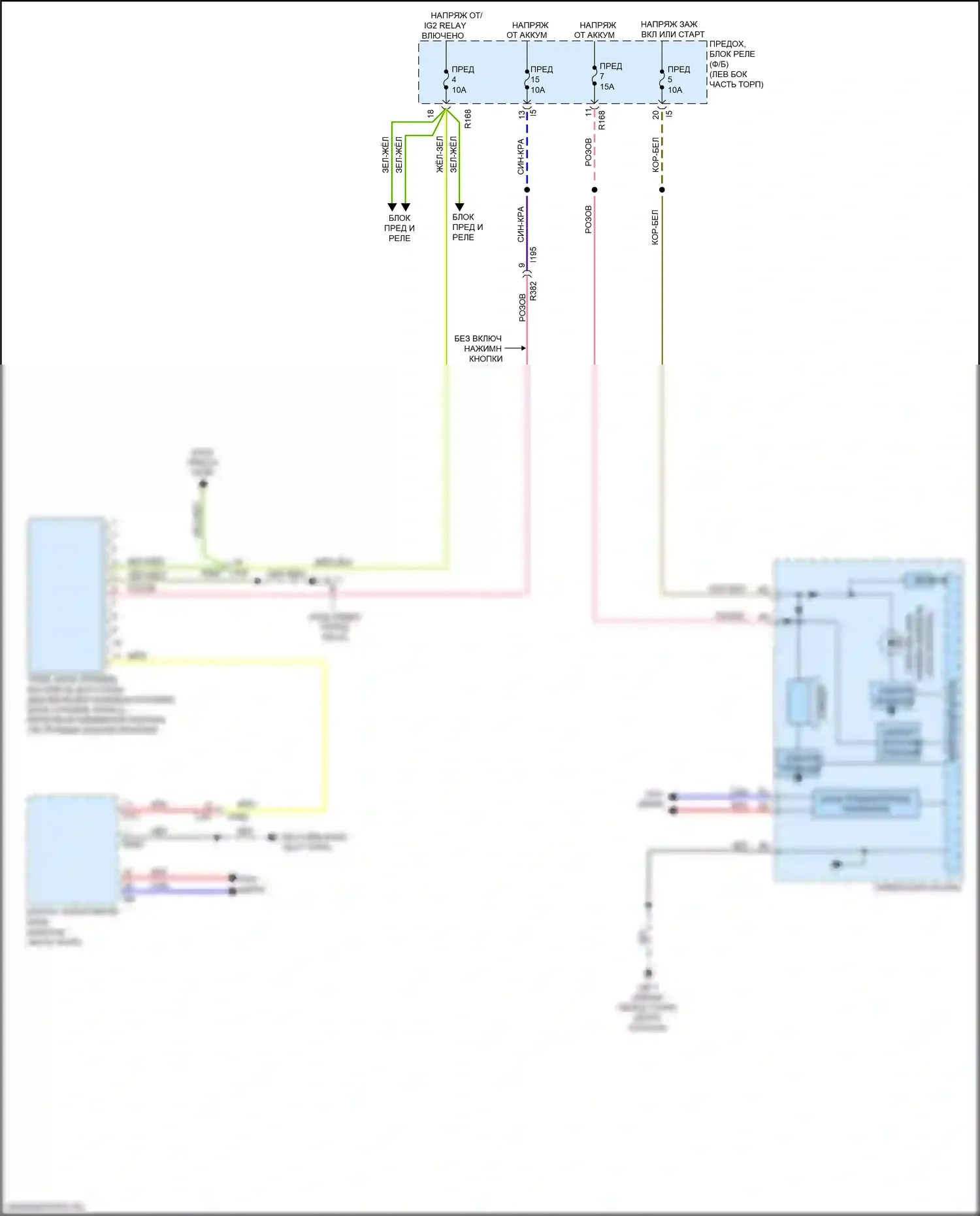 Forester Subaru SJ рестайлинг 2 (2016-2018): Электросхема контроля давления в шинах 