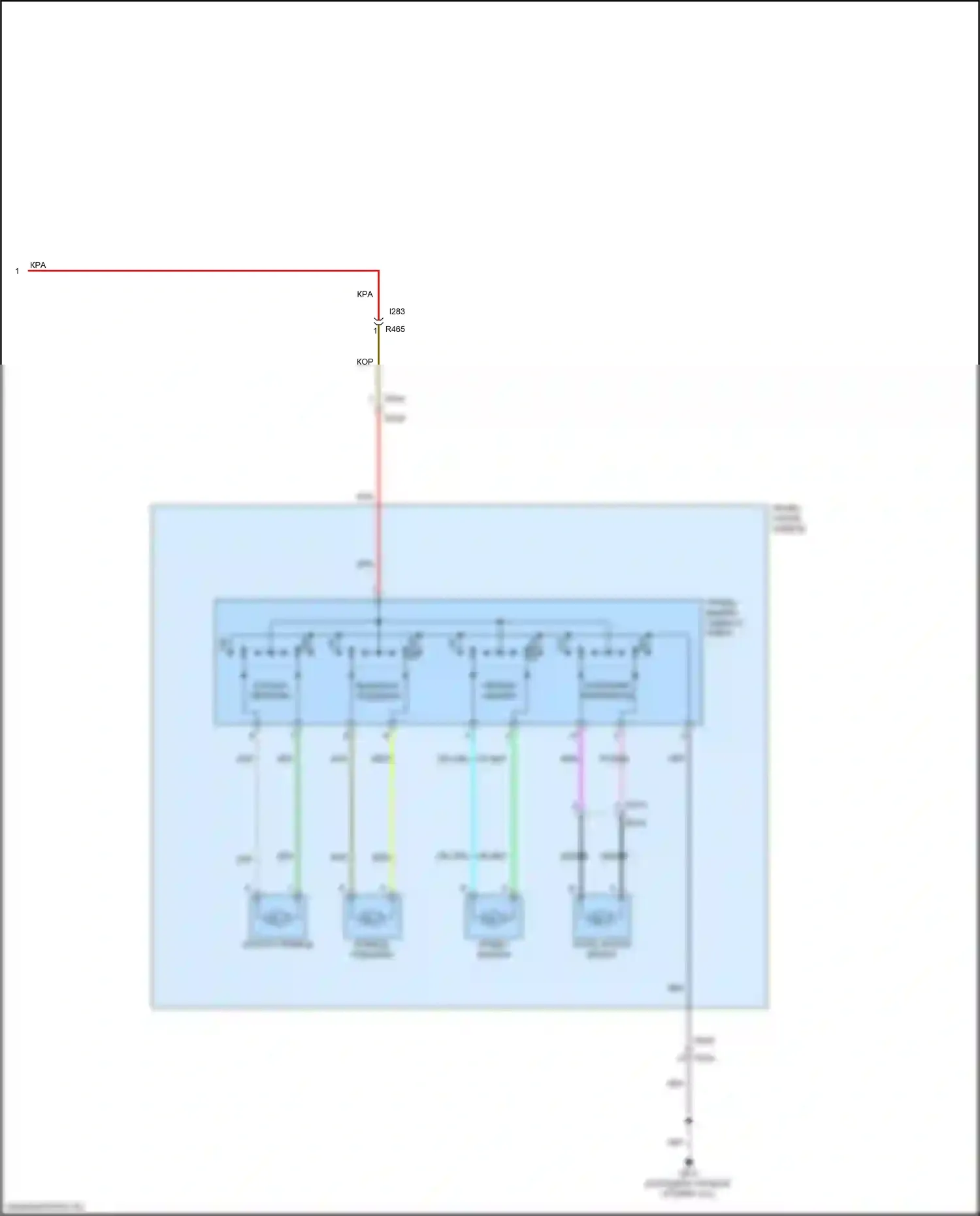 Forester Subaru SK (2018-2021): Электросхема силового сиденья (2 из 2) 