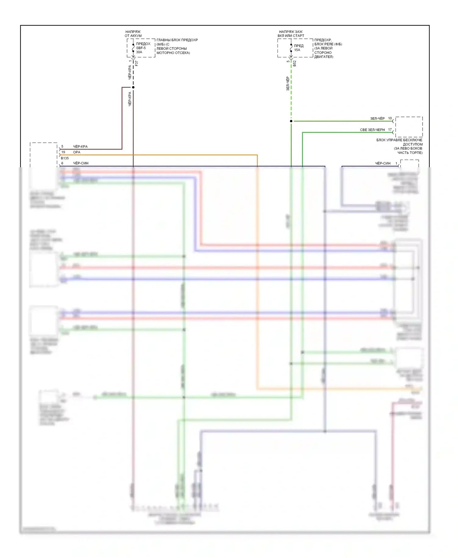 Impreza Subaru GD/GC/GG рестайлинг 2 (2005-2007): 2,5l, can шина электросхема 