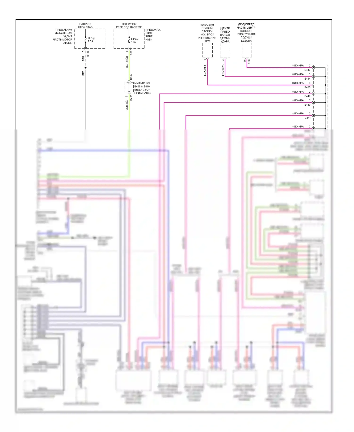 Impreza Subaru GH (2007-2011): Can шина электросхема 