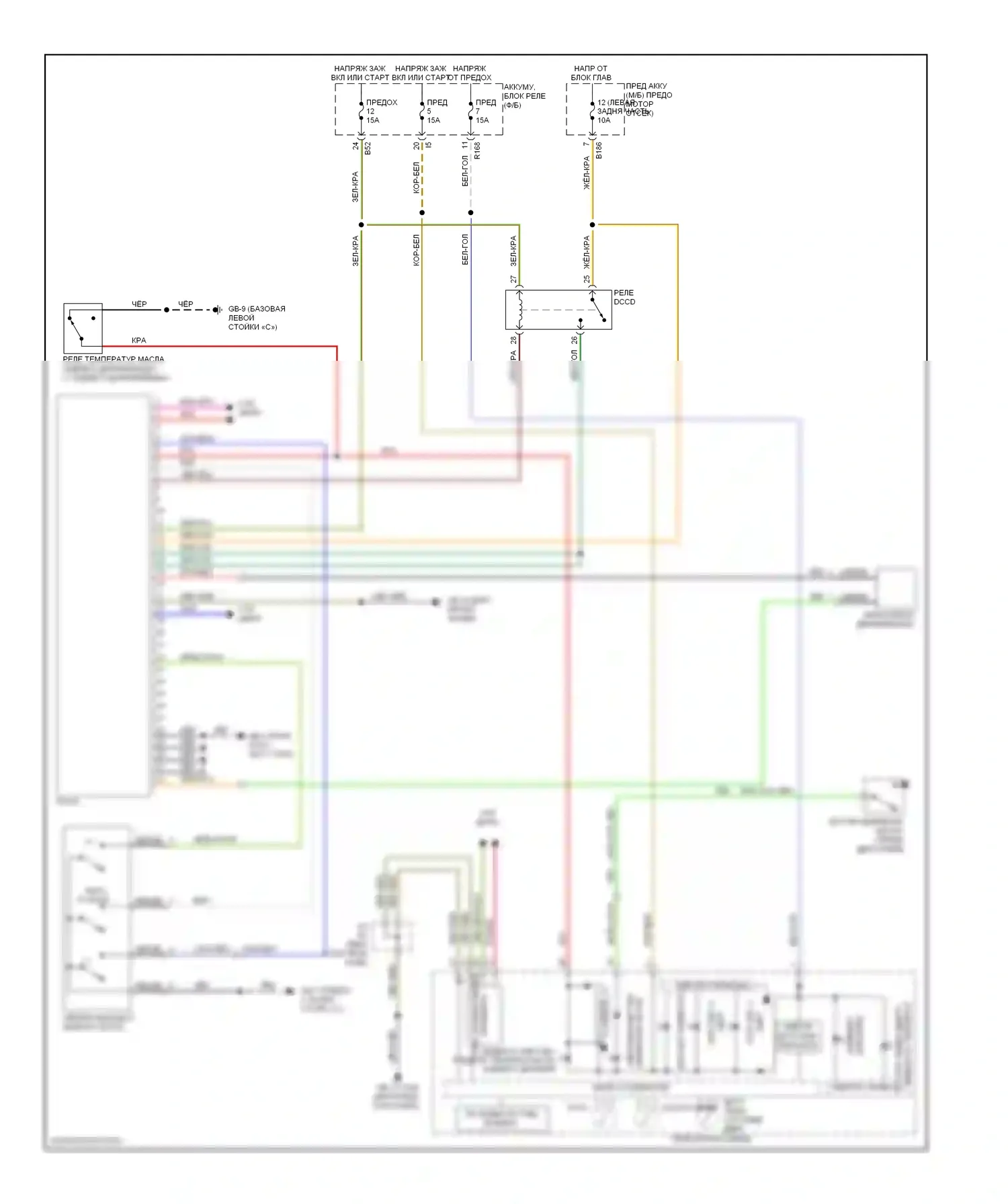 Impreza Subaru GH (2007-2011): Электросхема блокировки центрального дифференциала, wrx sti 