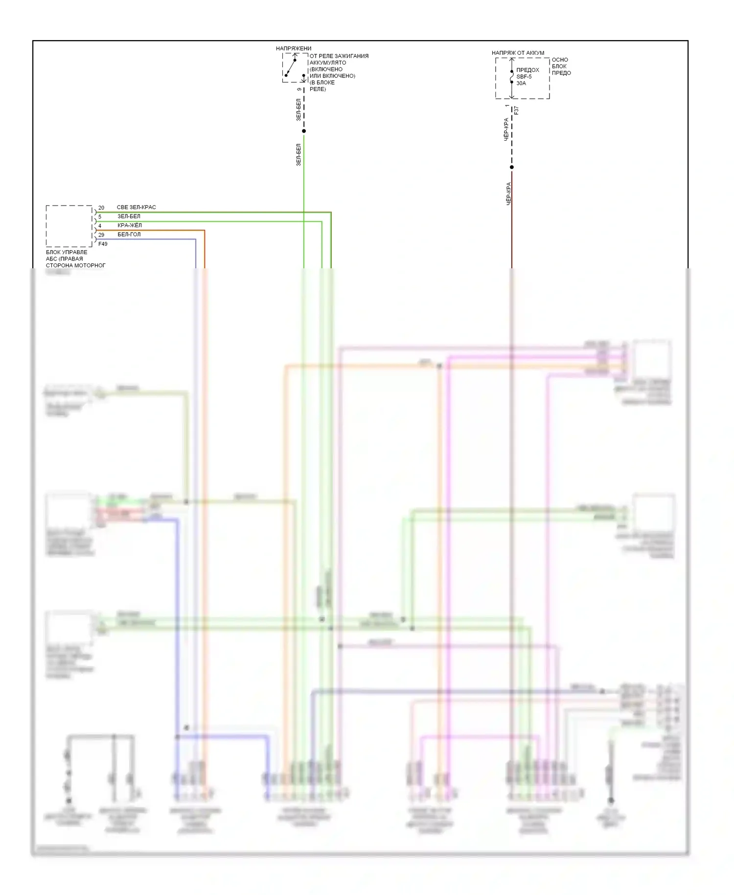 Outback Subaru BH (1999-2003): 3,0л, can шина 