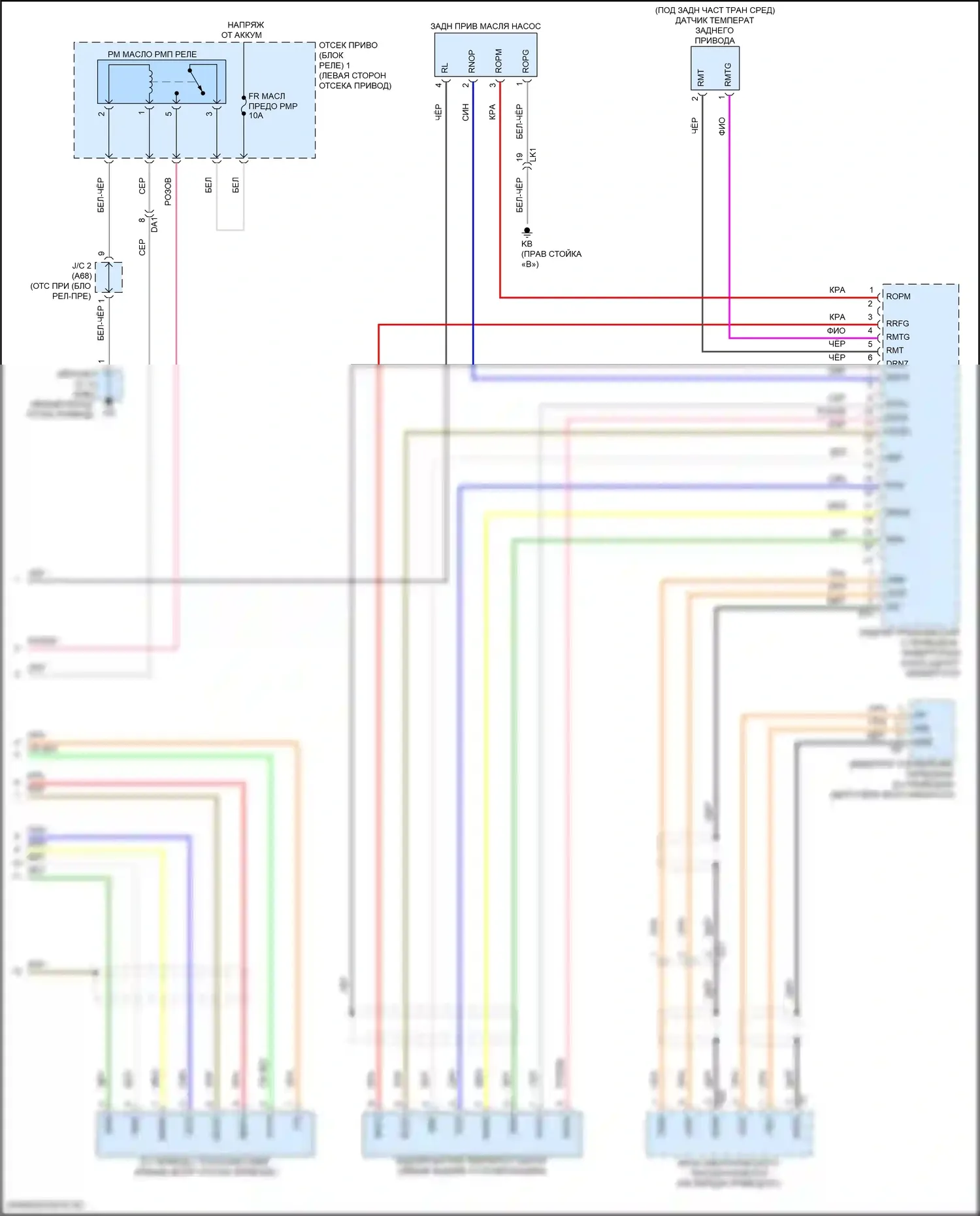 Solterra Subaru I (2022-2024): Электросхема коробки передач (5 из 5) 