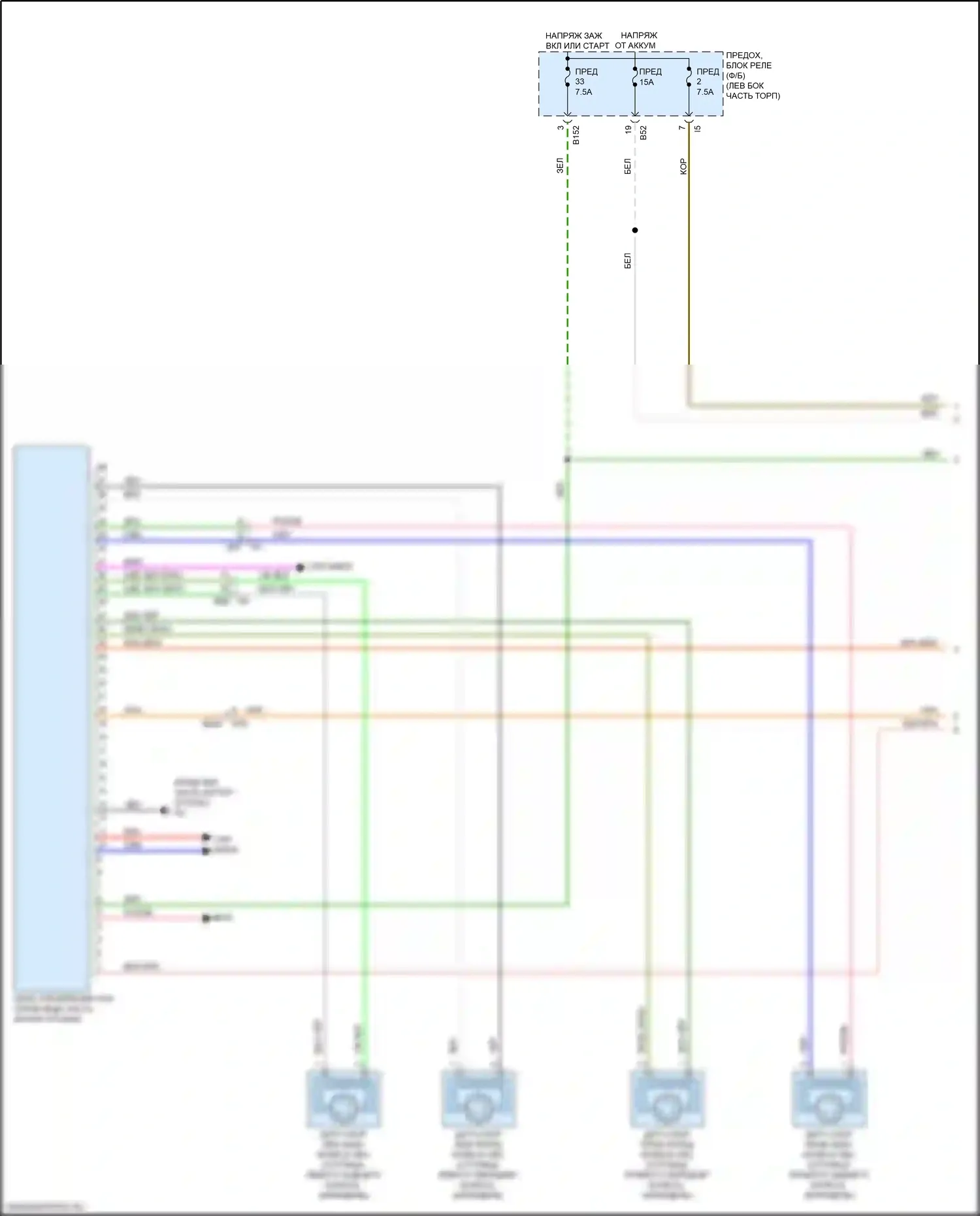 WRX STI Subaru VA рестайлинг (2016-2021): Антиблокировочная система abs электросхема, без зрения (1 из 2) 