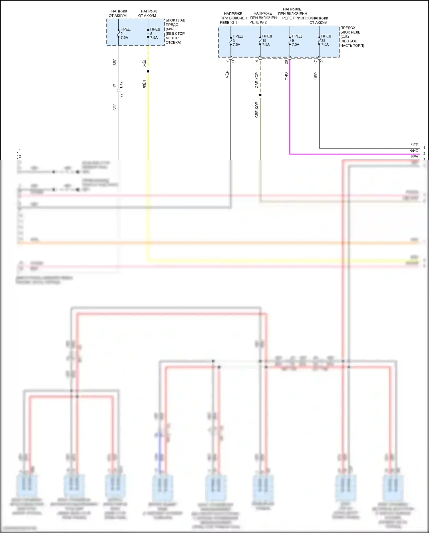 WRX Subaru VB (2021-2024): Can шина электросхема (1 из 3) 