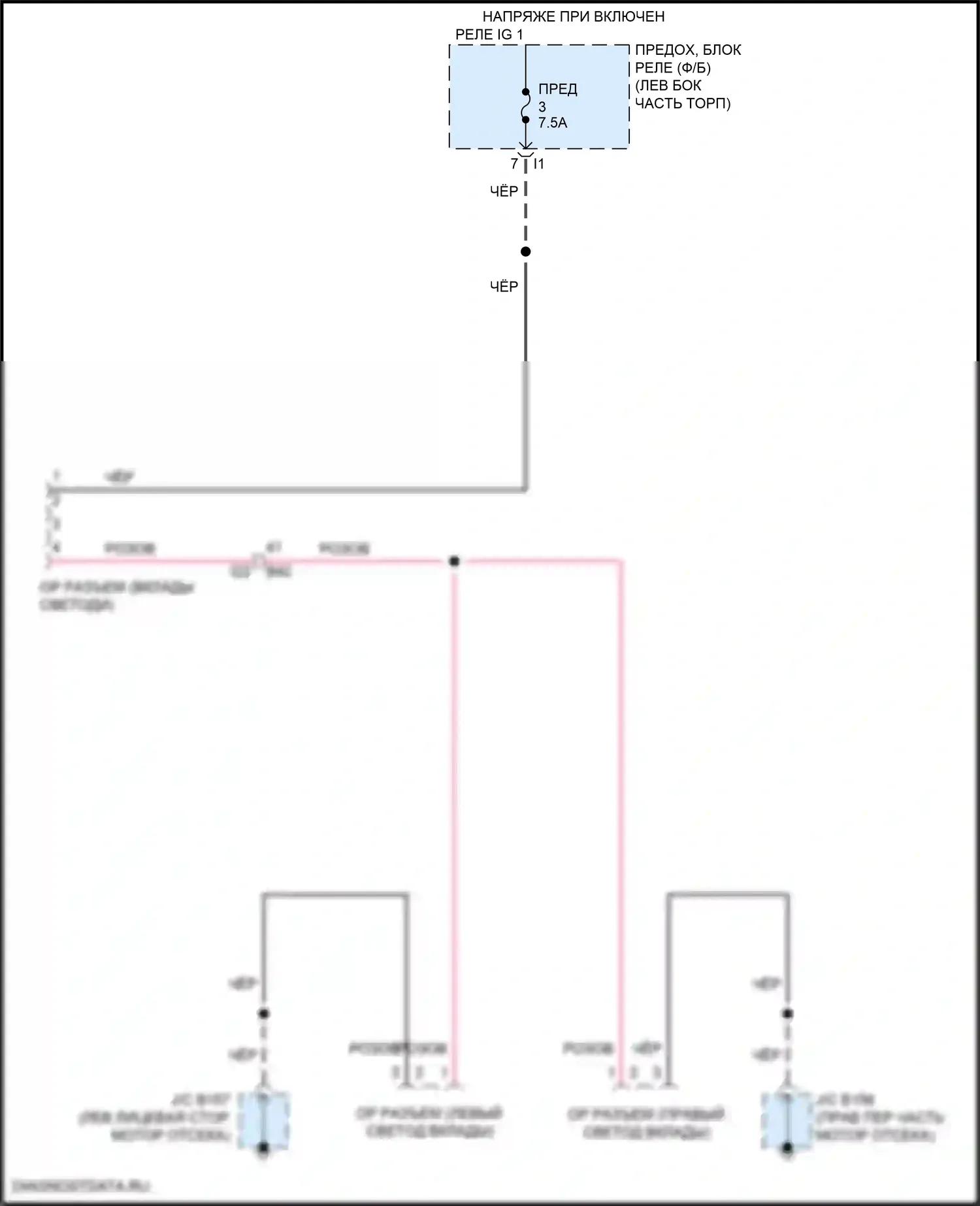 WRX Subaru VB (2021-2024): Электросхема ledliner 