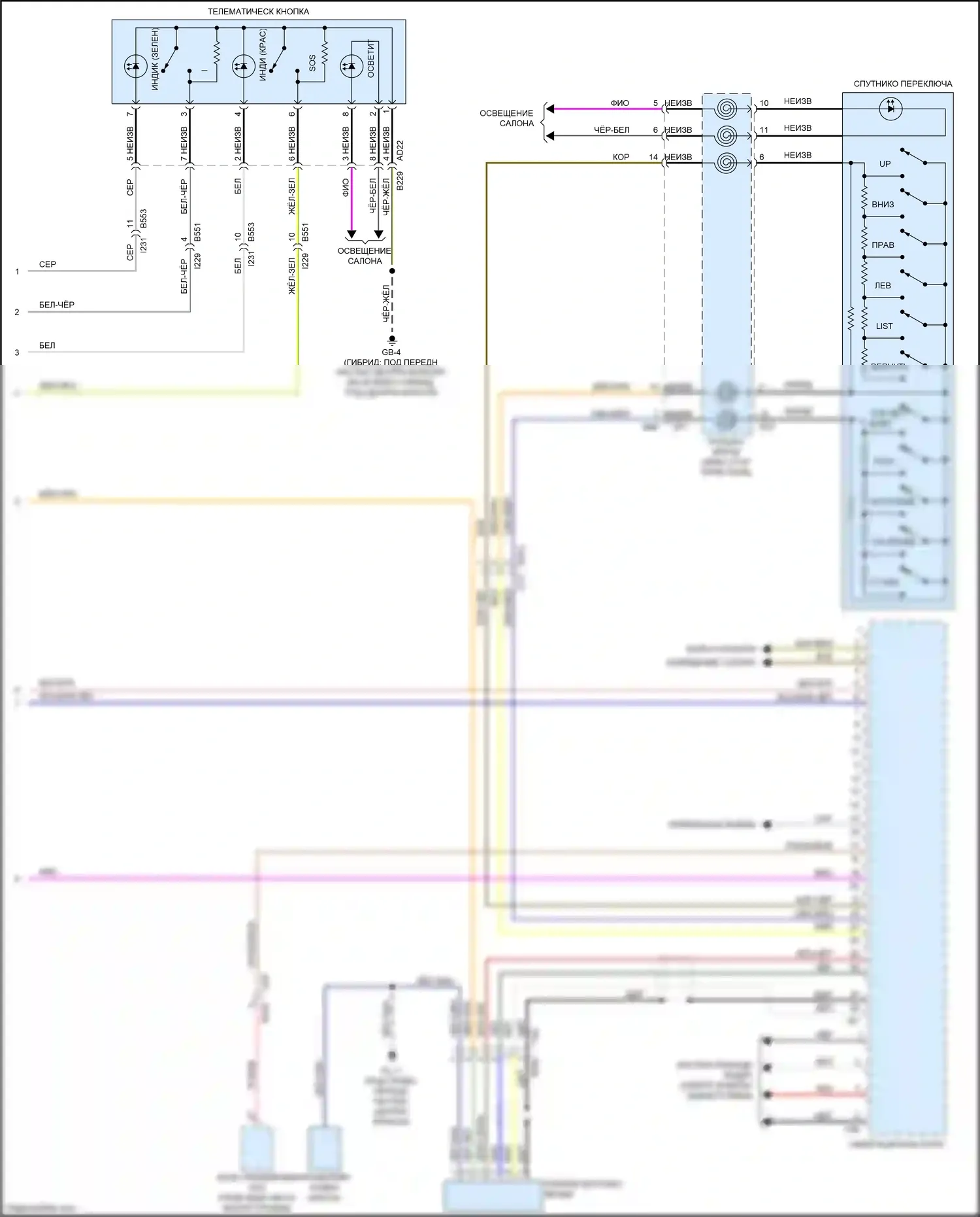 XV Subaru GP рестайлинг (2015-2017): Магнитола, гибрид с телематикой (3 из 3) 