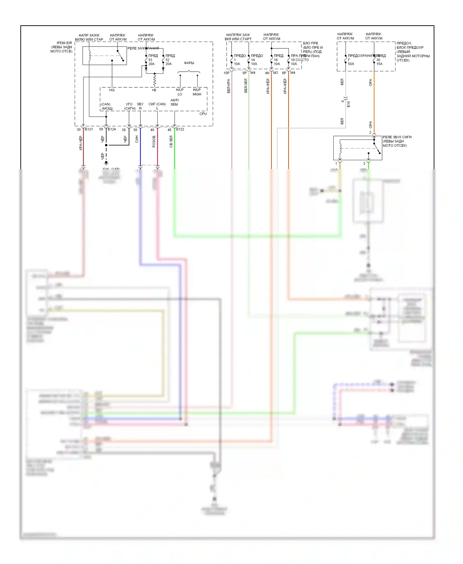 Equator Suzuki I (2008-2012): Электросхема иммобилайзера 