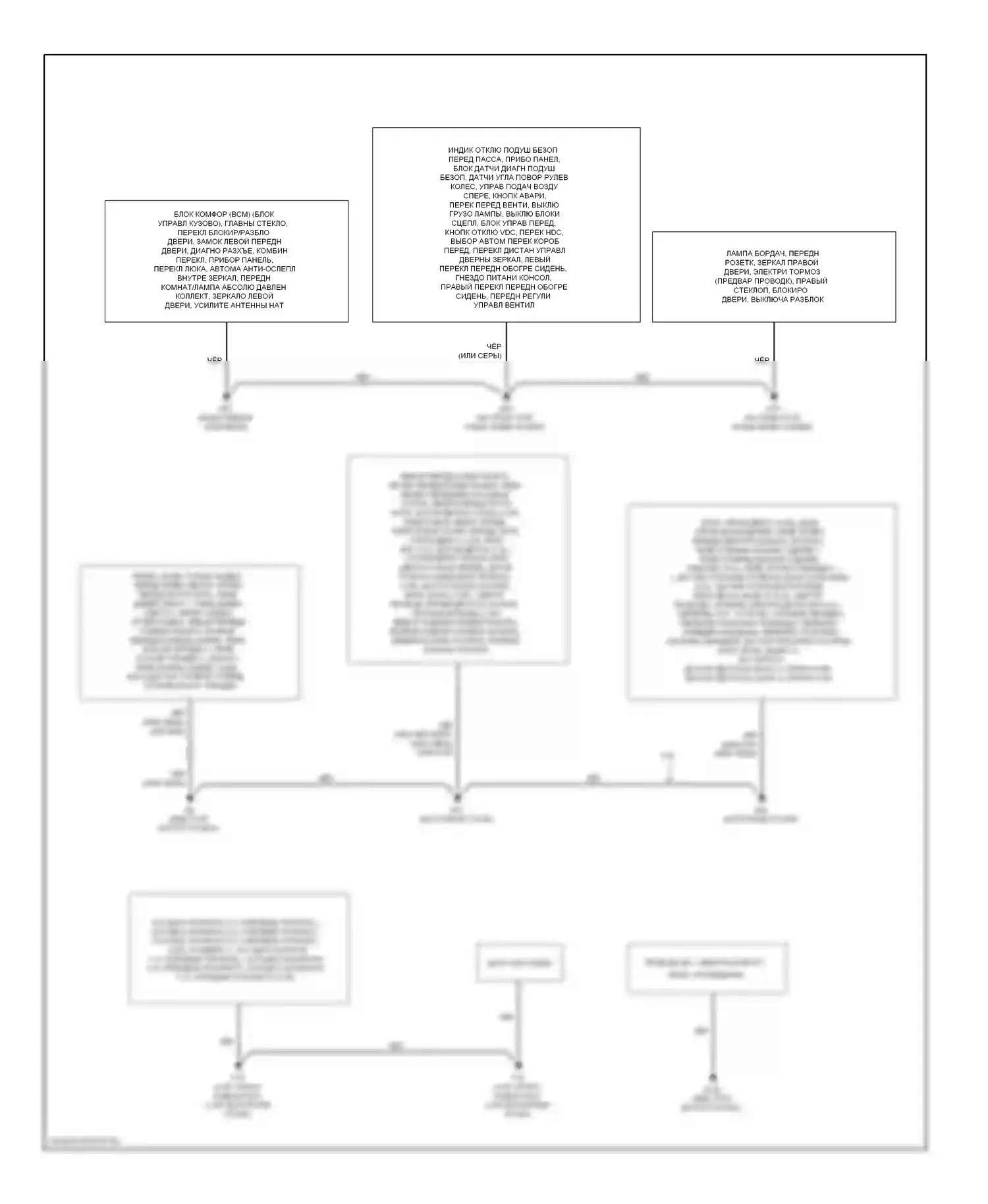 Equator Suzuki I (2008-2012): Электросхема разводки массы (1 из 2) 