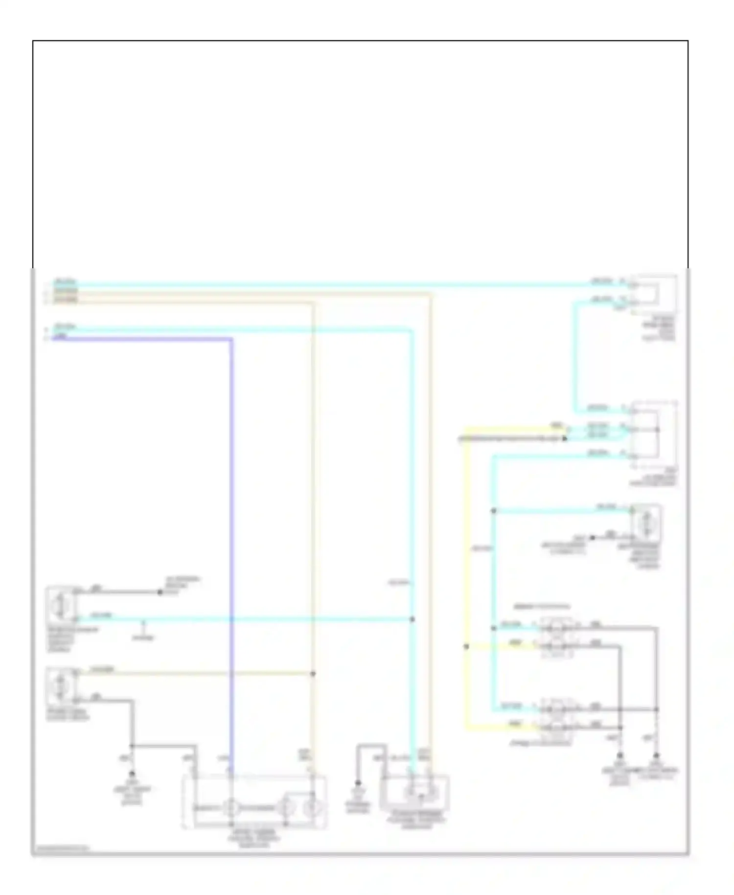 Reno Suzuki I (2004-2008): Электросхема фар и фонарей (2 из 2) 