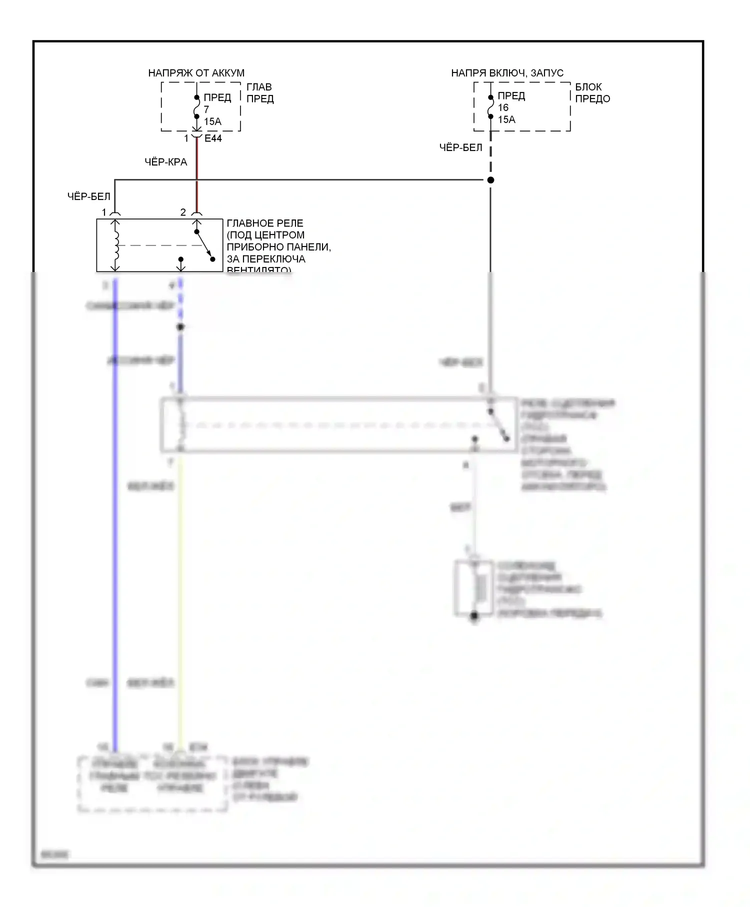 Sidekick Suzuki I (1988-1998): 1.6l, 3-ступенчатая электросхема автоматической коробки передач 