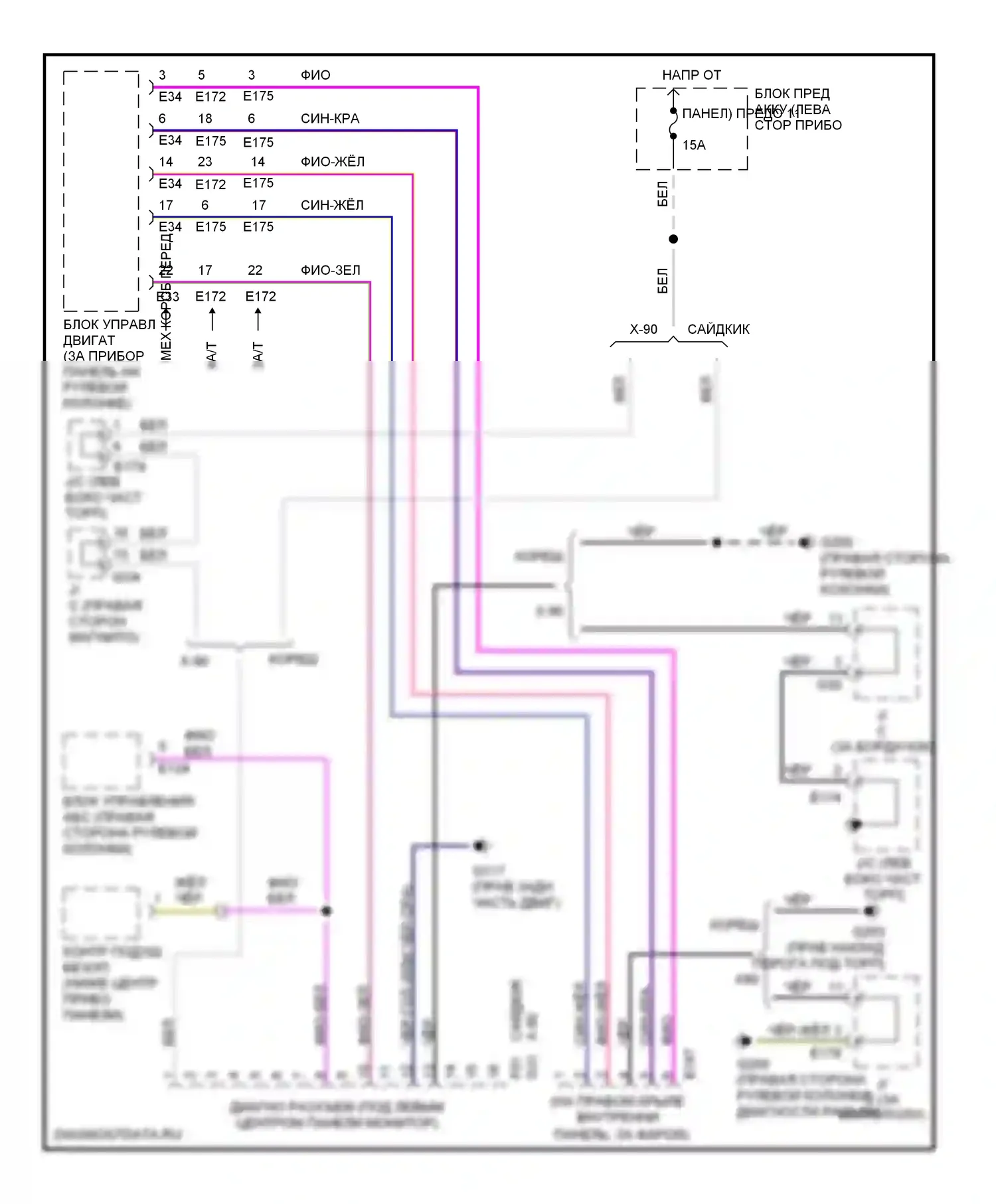 X-90 Suzuki I (1995-2000): Can шина 