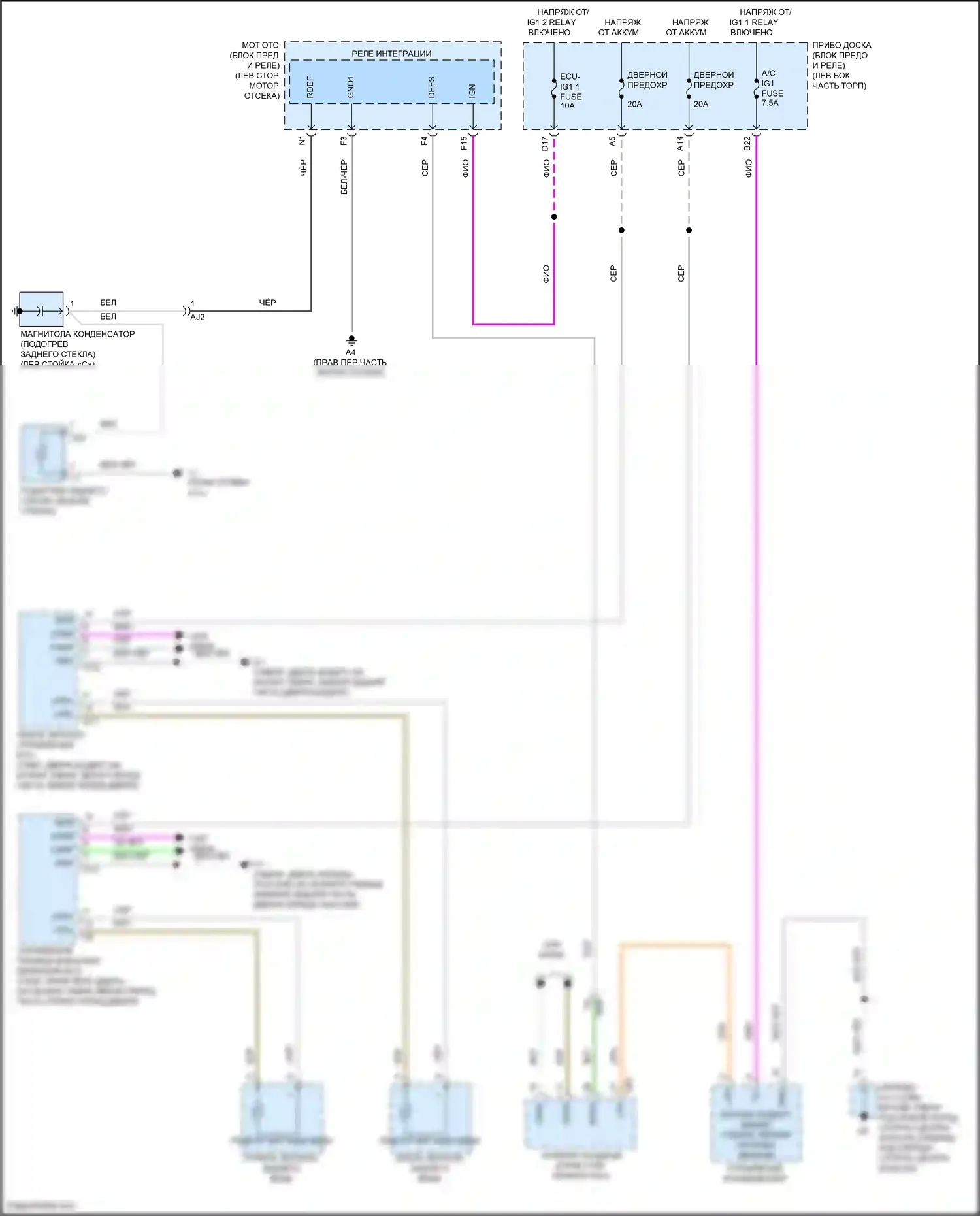 Avalon Toyota XX40 рестайлинг (2015-2018): Размагничивает монтажную электросхему, с памятью 