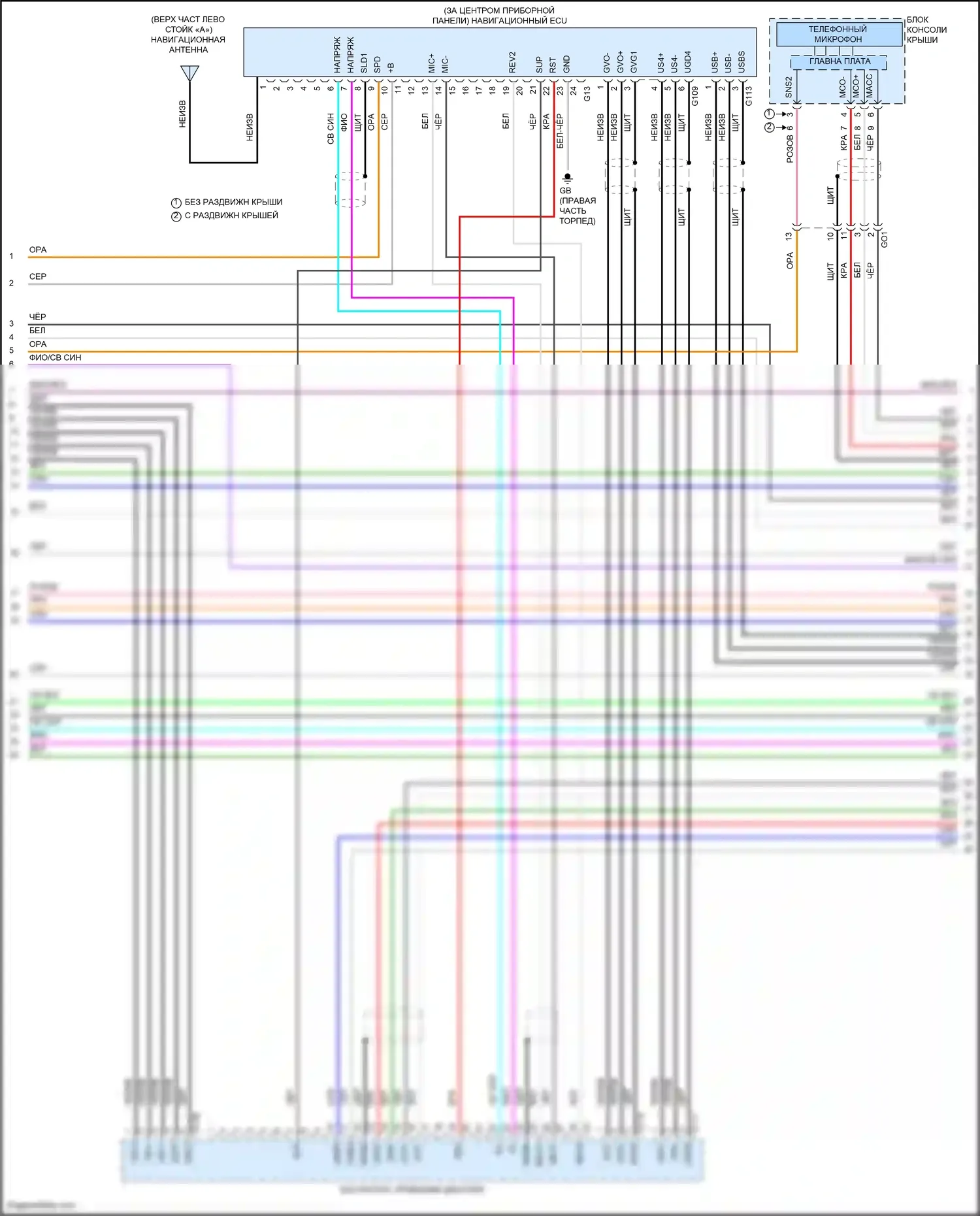 Avalon Toyota XX50 (2018-2024): Магнитола, с навигацией (3 из 6) 