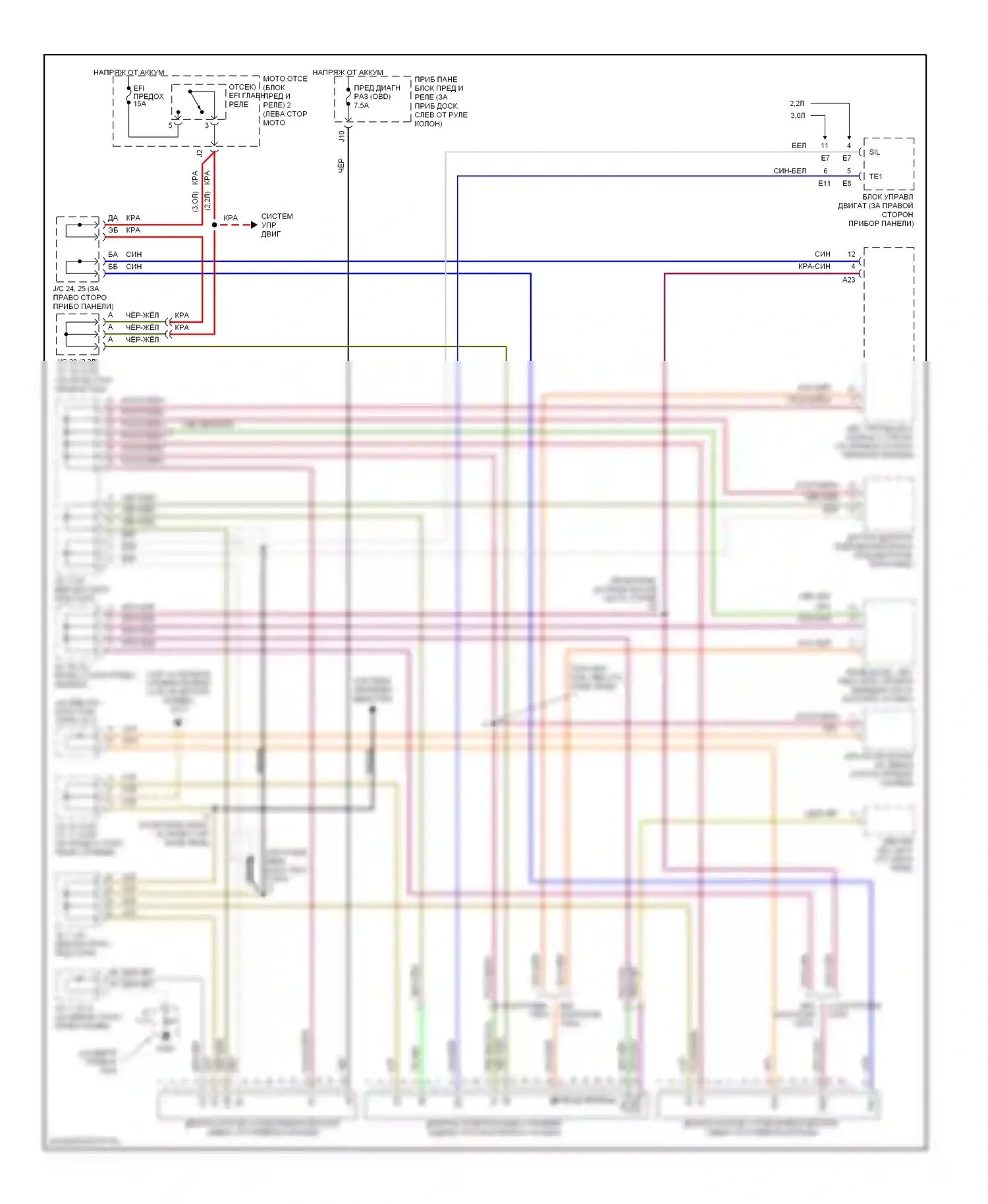 Camry Toyota XV20 (1994-2002): Can шина 