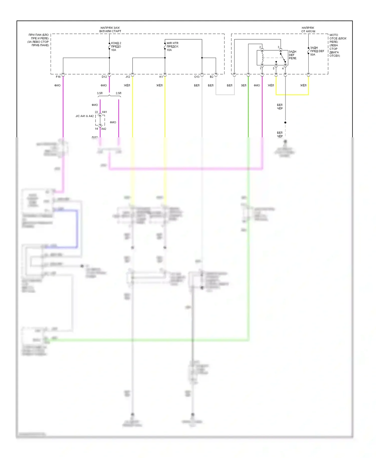 Camry Toyota XV40 рестайлинг (2009-2011): Размагничивает монтажную электросхему, кроме гибридной 