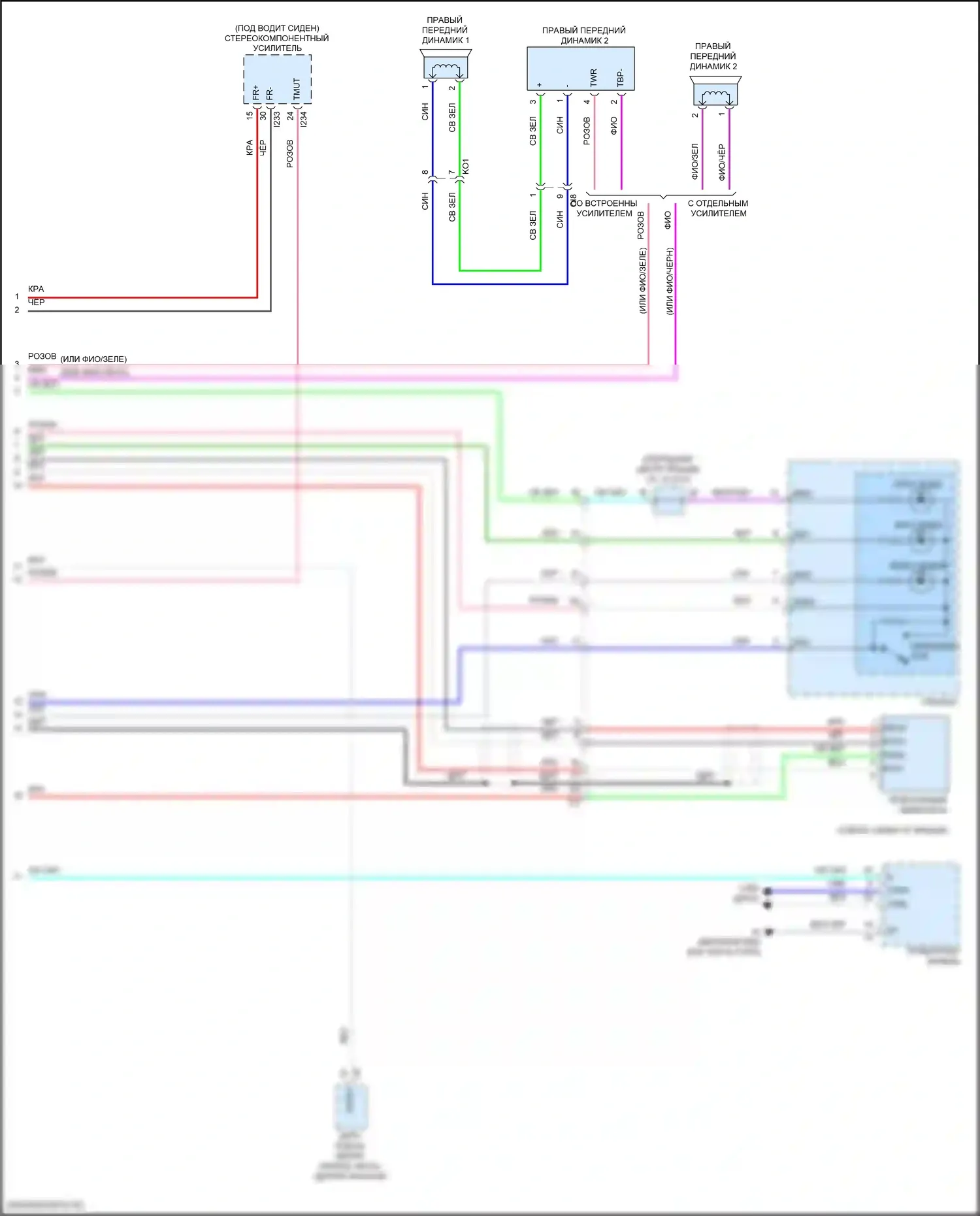 Corolla Cross Toyota I (2020-2024): Электросхема телематики (2 из 2) 