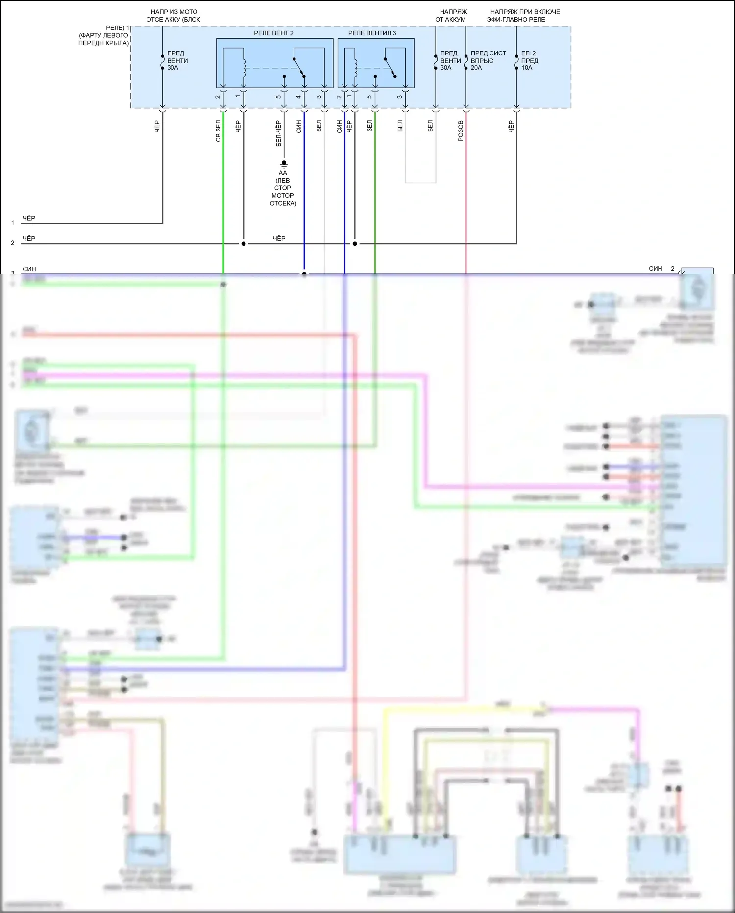 Corolla Toyota XII (2018-2024): 1.8l гибрид, автоматическая электросхема кондиционера (3 из 3) 