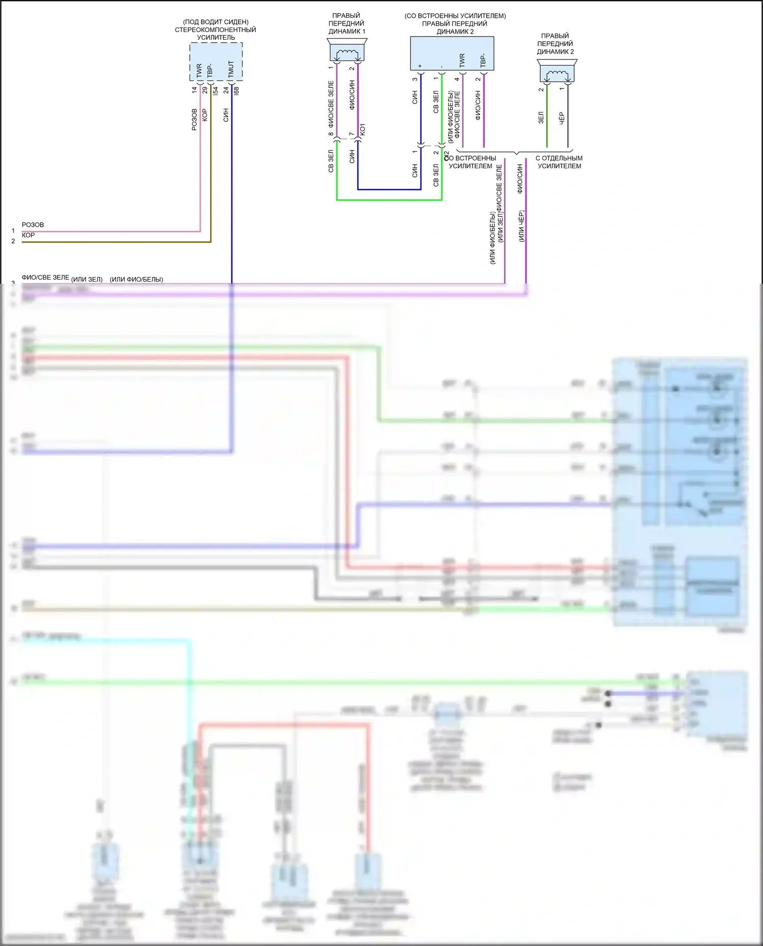 Corolla Toyota XII (2018-2024): Электросхема телематики (2 из 2) 