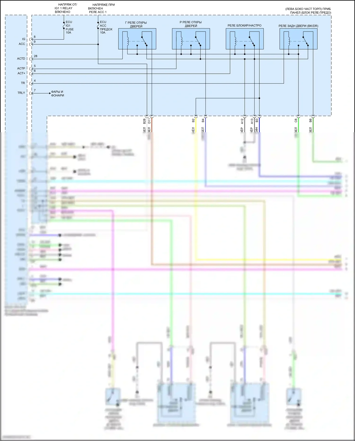 GT86 Toyota I рестайлинг (2016-2024): Электросхема с защитой от взлома, с системой интеллектуальных ключей (1 из 4) 