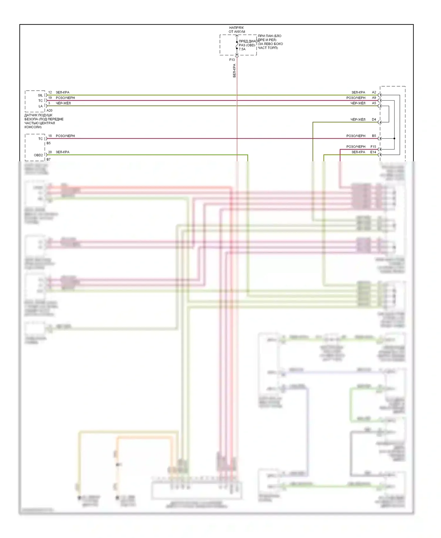 Sequoia Toyota I (2000-2004): Can шина 