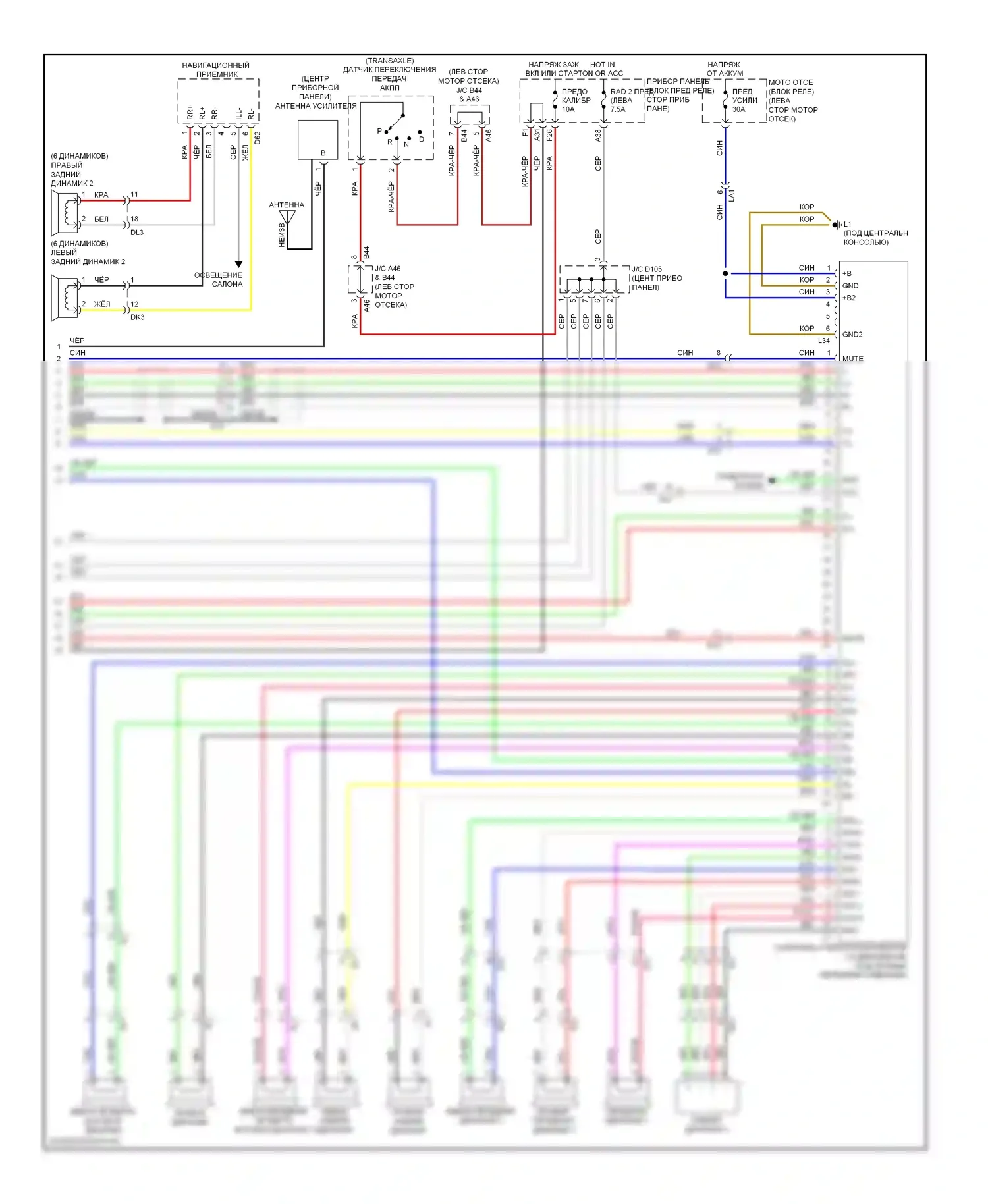 Sienna Toyota III (2010-2014): Магнитола, с навигацией (5 из 5) 