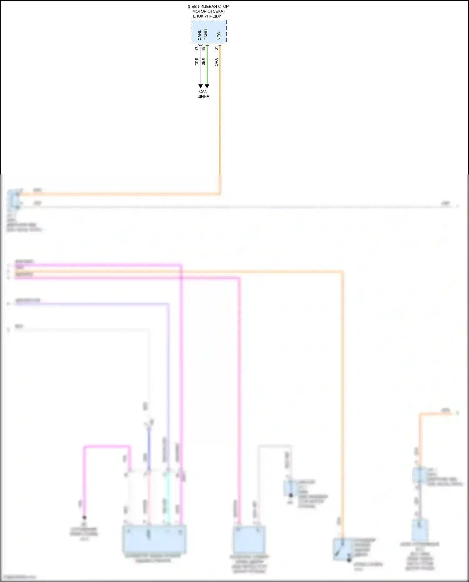 Tundra Toyota III (2021-2024): Электросхема защиты от взлома (3 из 5) 