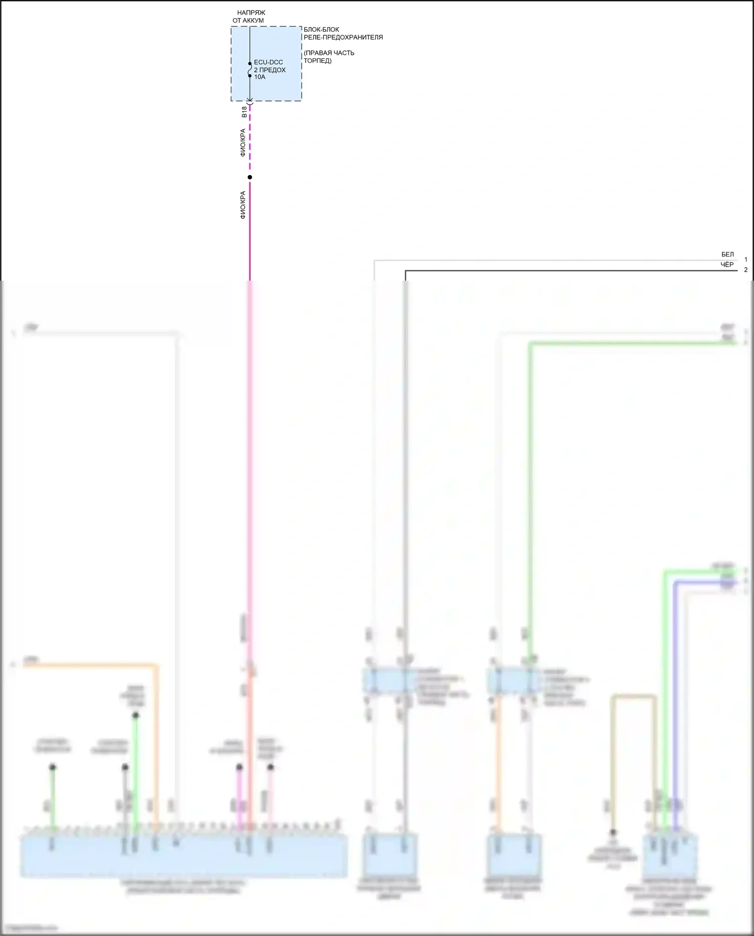 Tundra Toyota III (2021-2024): Электросхема защиты от взлома (4 из 5) 