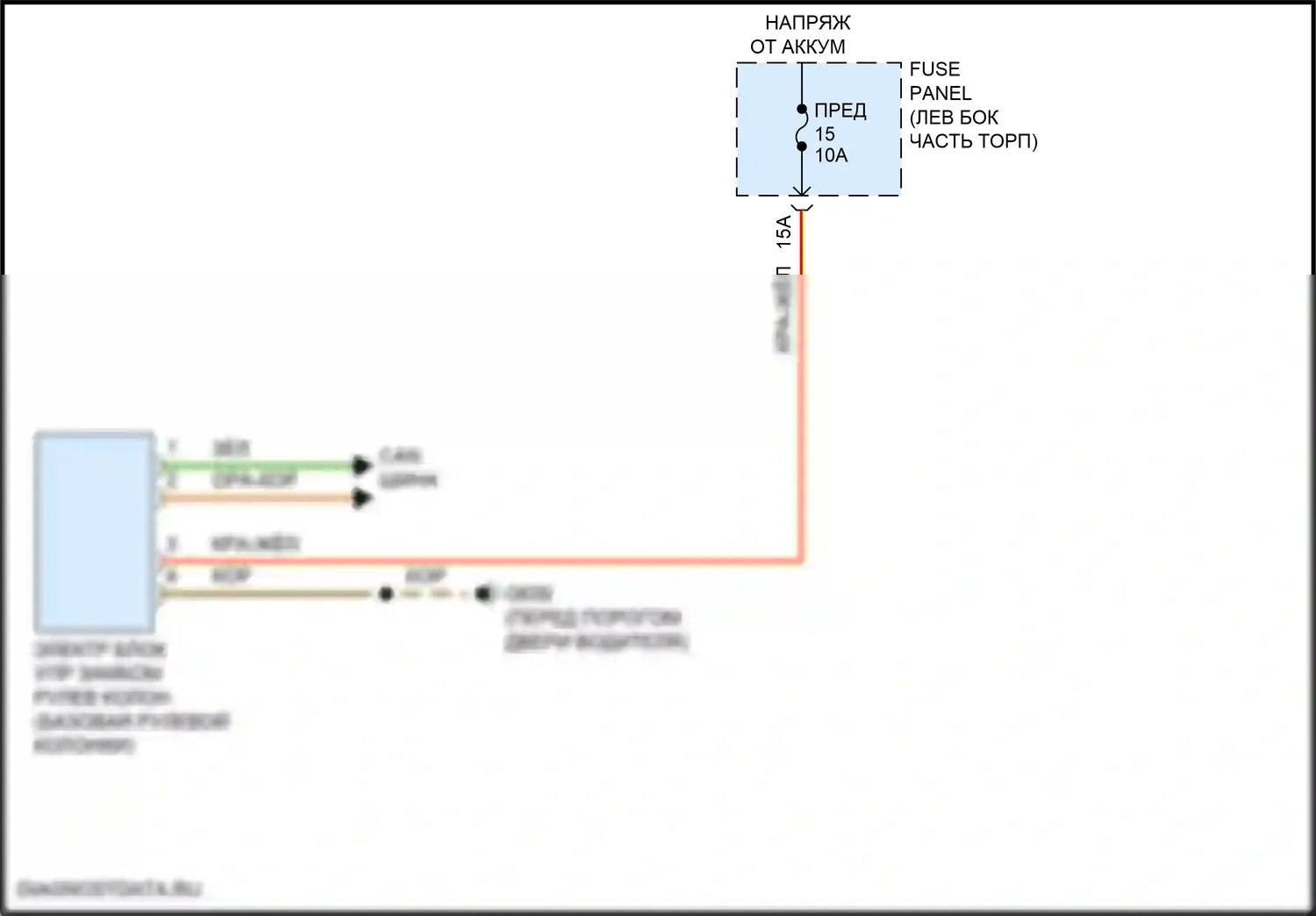 Arteon R Volkswagen I (2020-2024): Электросхема рулевой колонки 