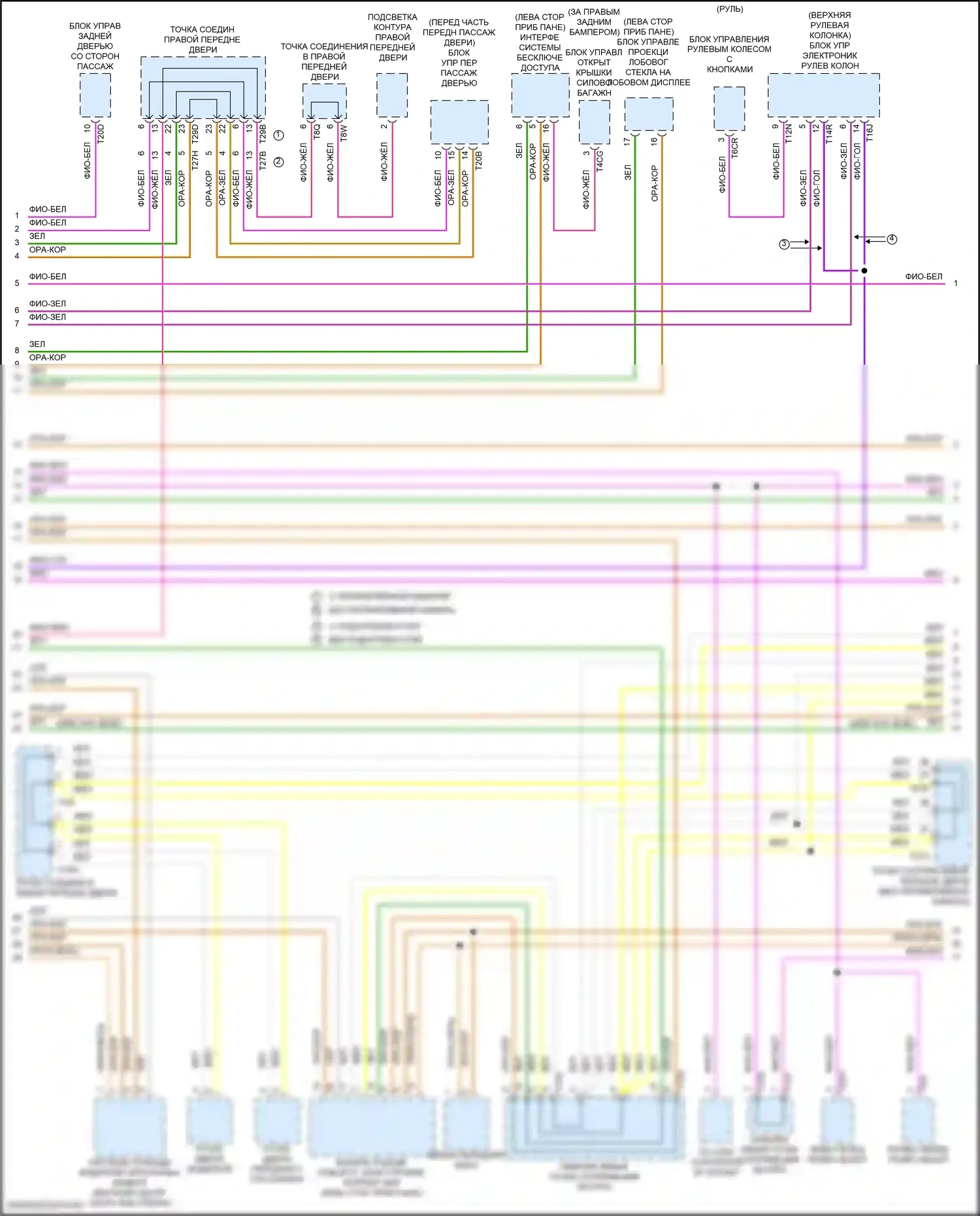 Arteon R Volkswagen I (2020-2024): Can шина электросхема (4 из 5) 