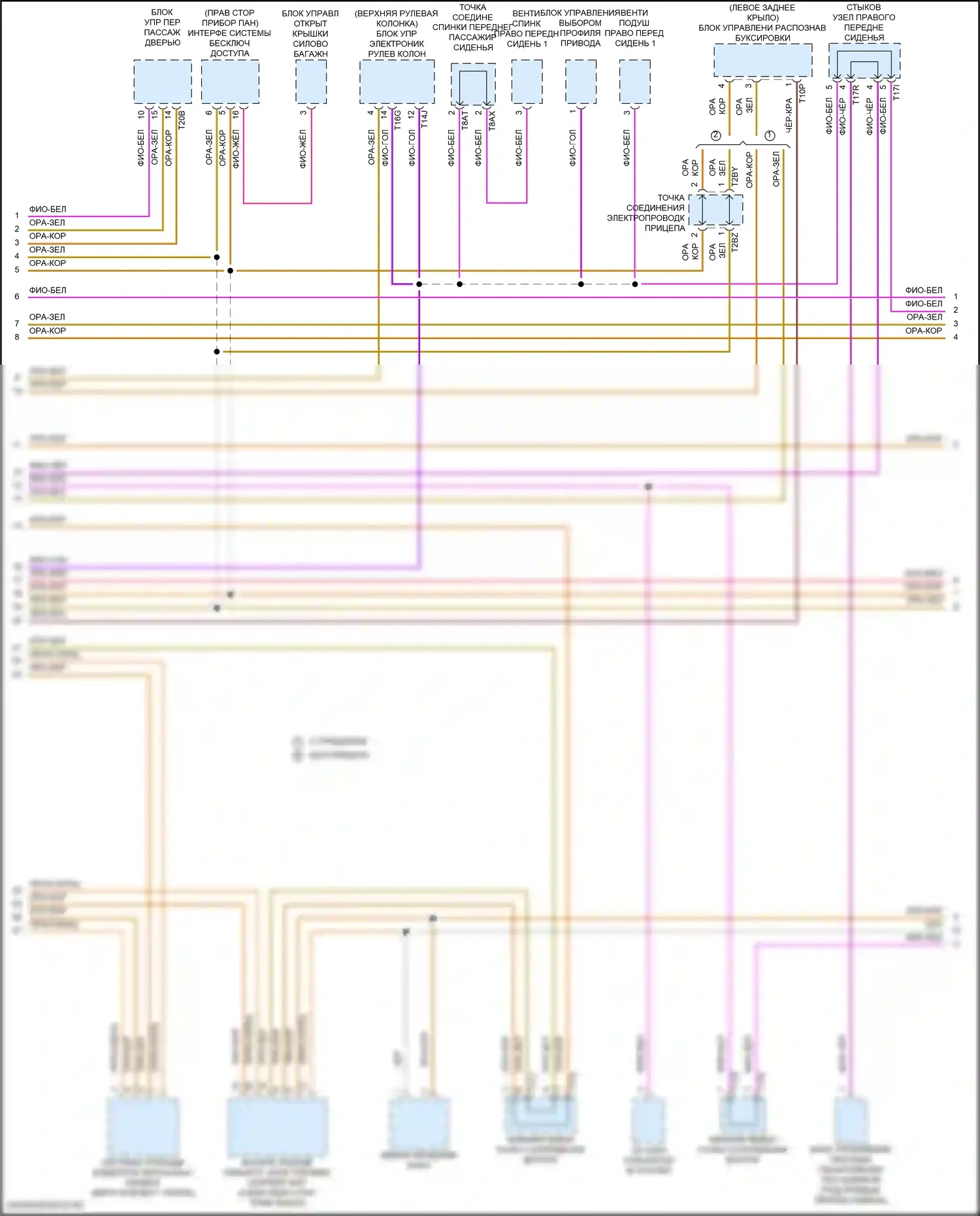 Atlas Cross Sport Volkswagen I (2019-2023): Can шина электросхема (4 из 5) 