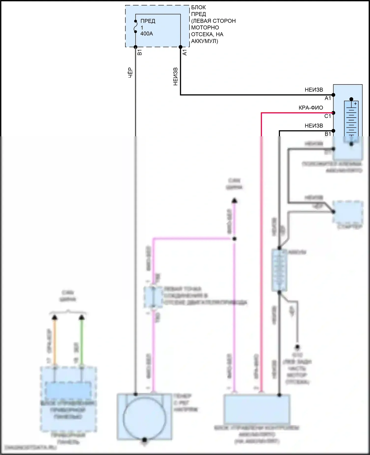 Atlas Volkswagen I рестайлинг 2 (2023-2024): Электросхема генератора 