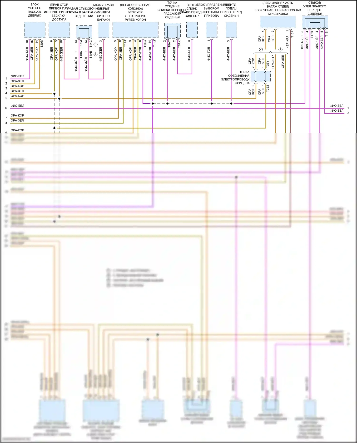 Atlas Volkswagen I (2017-2020): Can шина электросхема (4 из 5) 