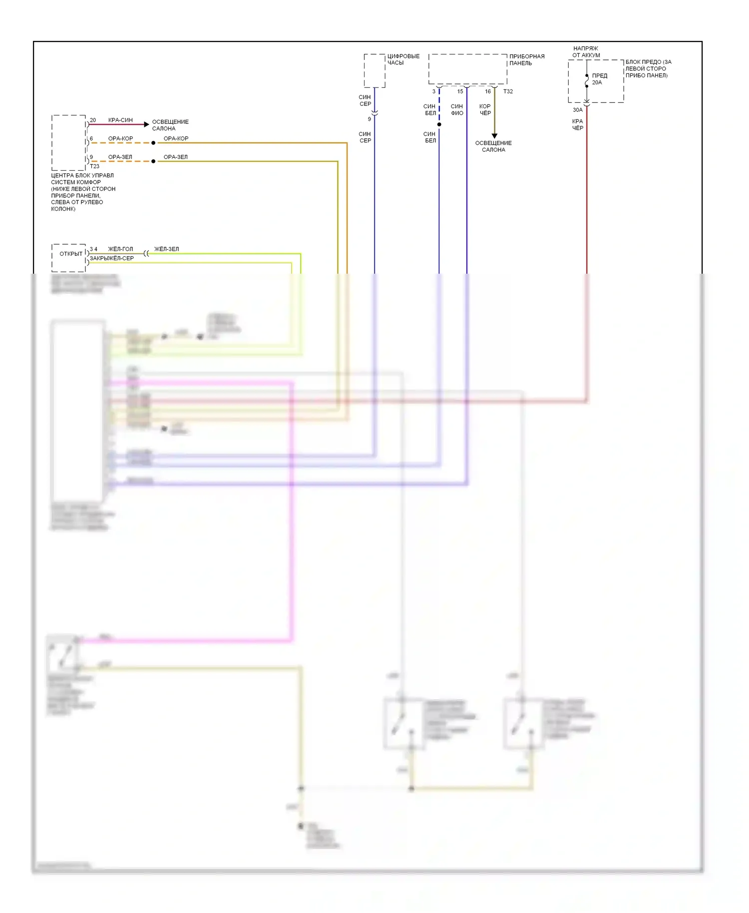 Beetle Volkswagen A4 рестайлинг (2005-2011): Электросхема складной крыши, ручная складная крыша 