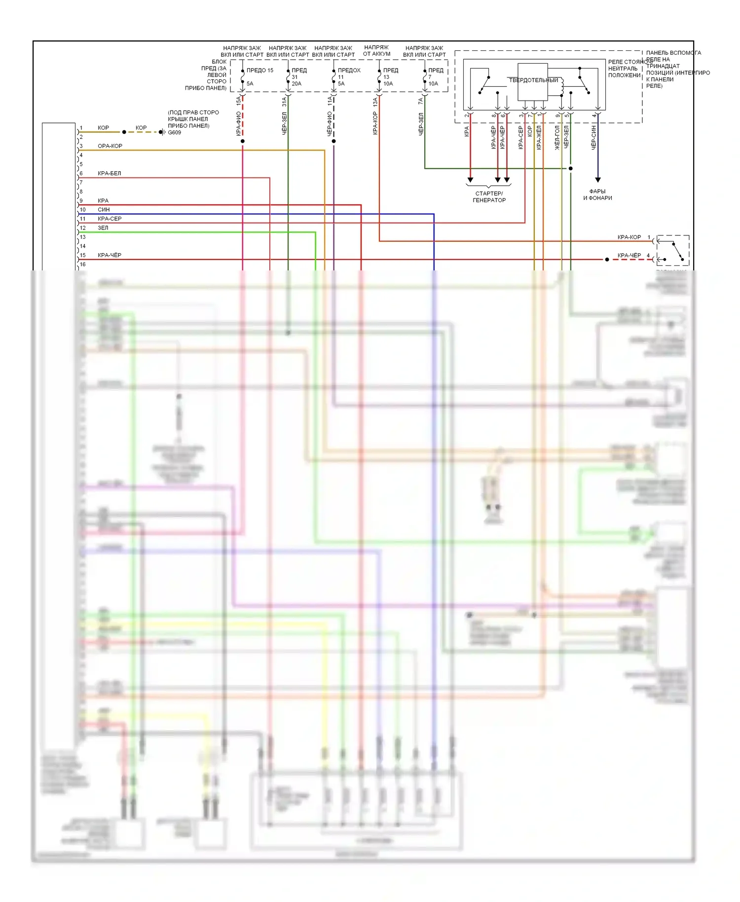 Beetle Volkswagen A4 (1997-2005): 2,0л, электросхема автоматической коробки передач, 4-ступенчатая автоматическая коробка передач 