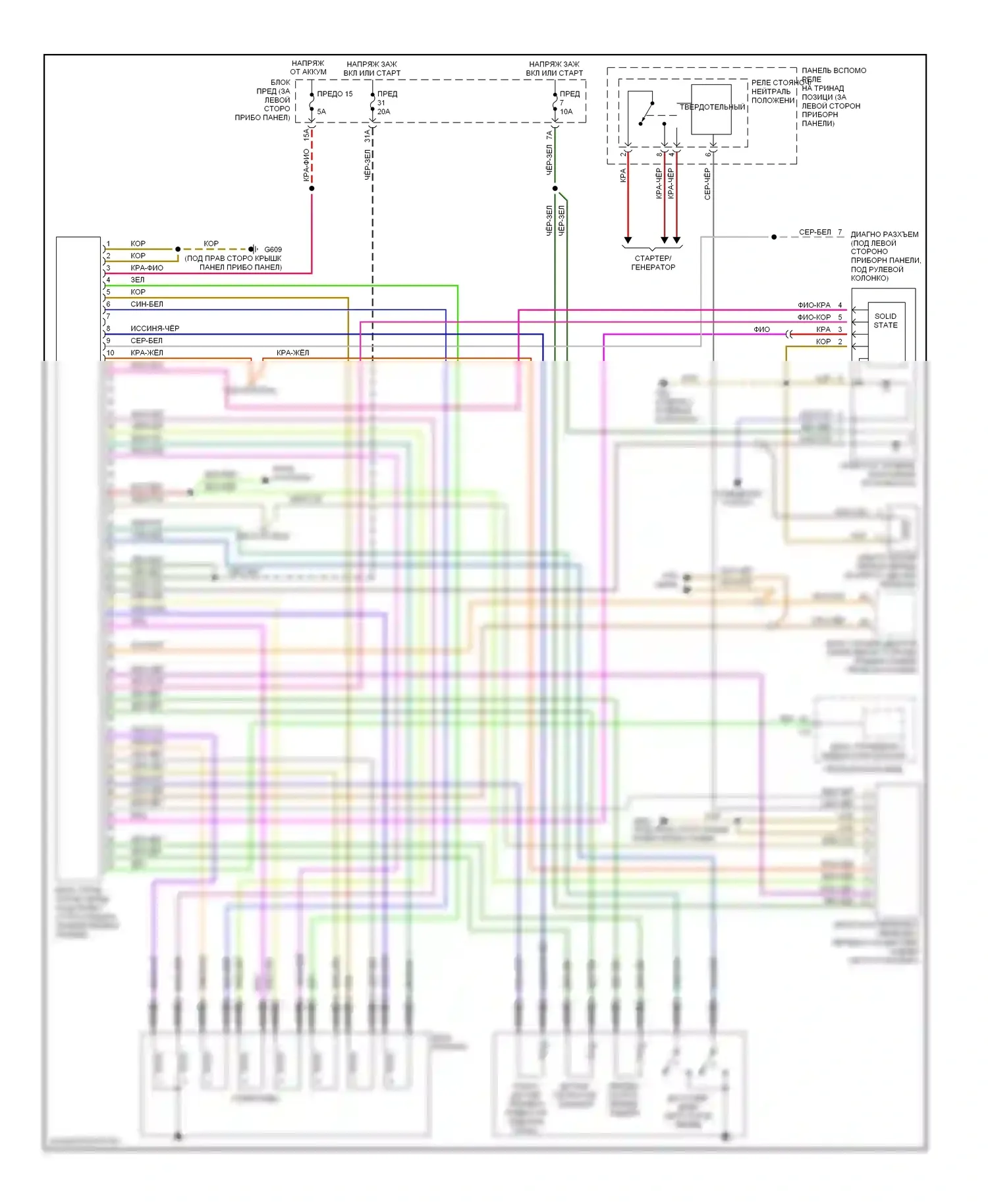 Beetle Volkswagen A4 (1997-2005): 2,0л, электросхема автоматической коробки передач, 6-ступенчатая автоматическая коробка передач 