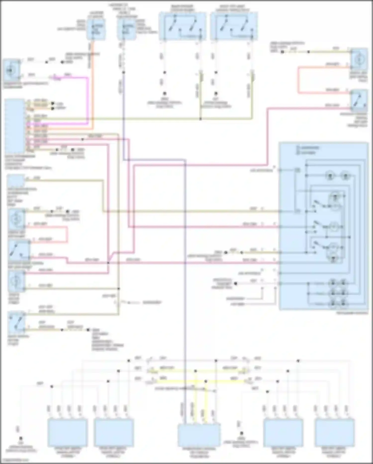 Электросхема подключения can шины для Volkswagen Beetle A5 (2011-2019)