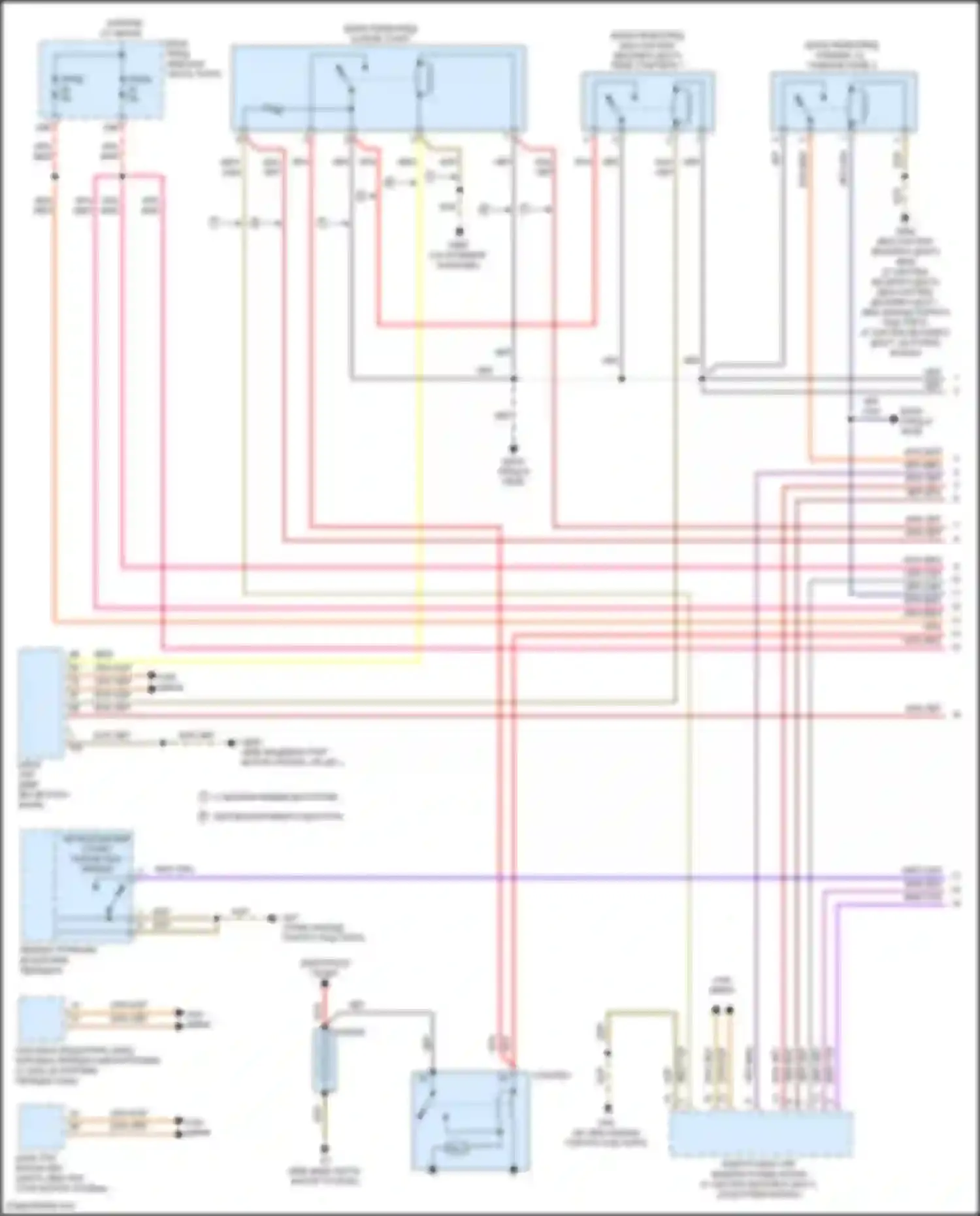 Электросхема подключения can шины для Volkswagen Beetle A5 (2011-2019)