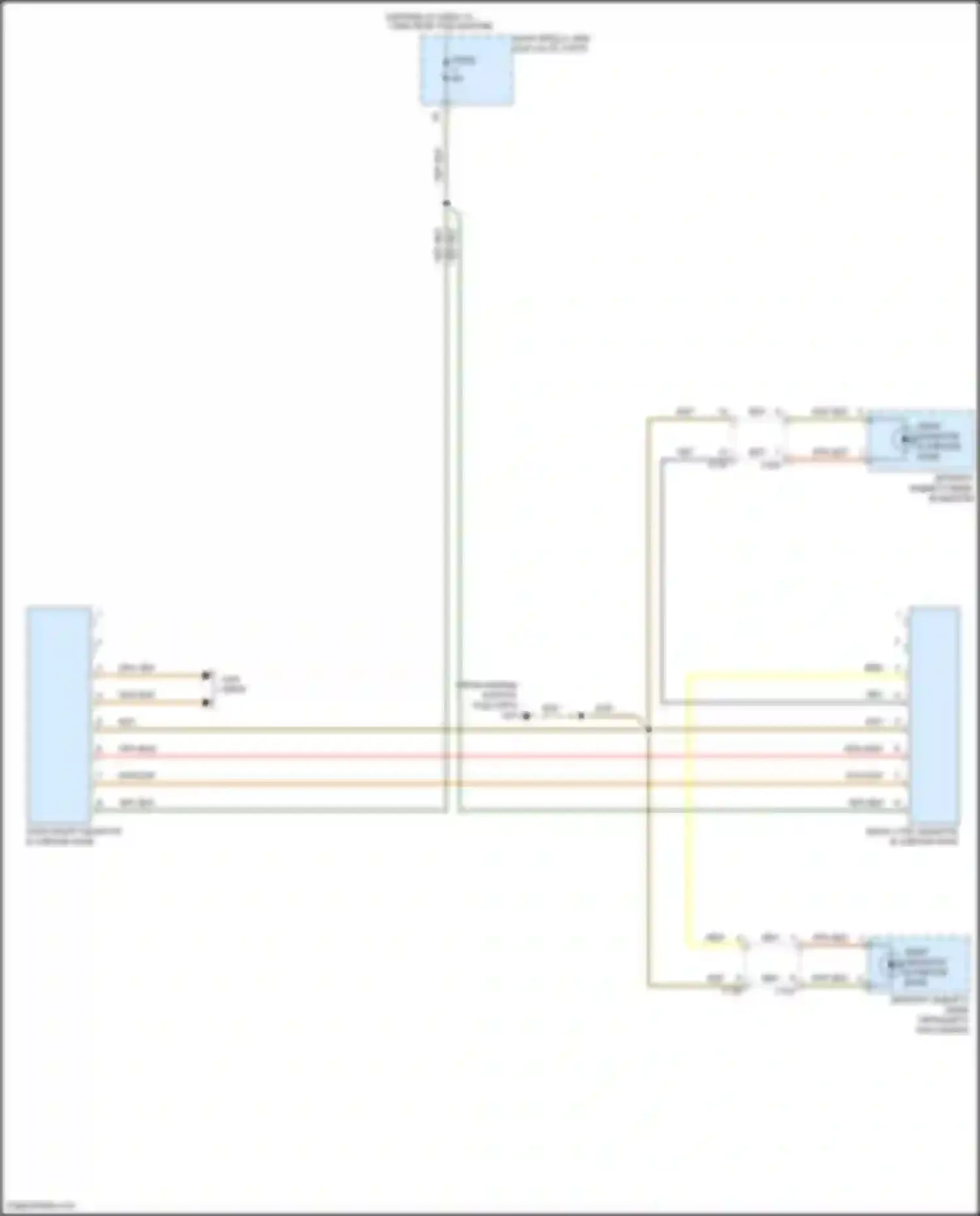 Электросхема подключения can шины для Volkswagen Beetle A5 (2011-2019)