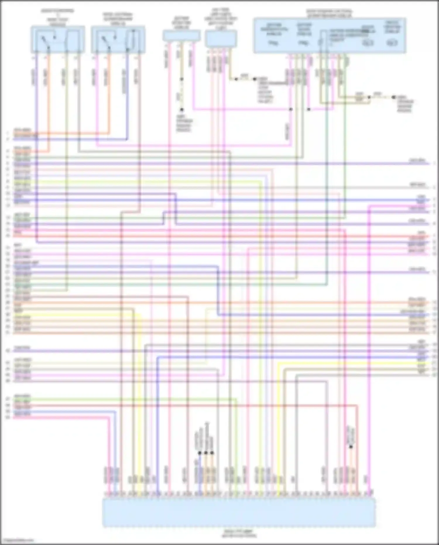 Электросхема подключения черно-коричневого провода для Volkswagen Beetle A5 (2011-2019)
