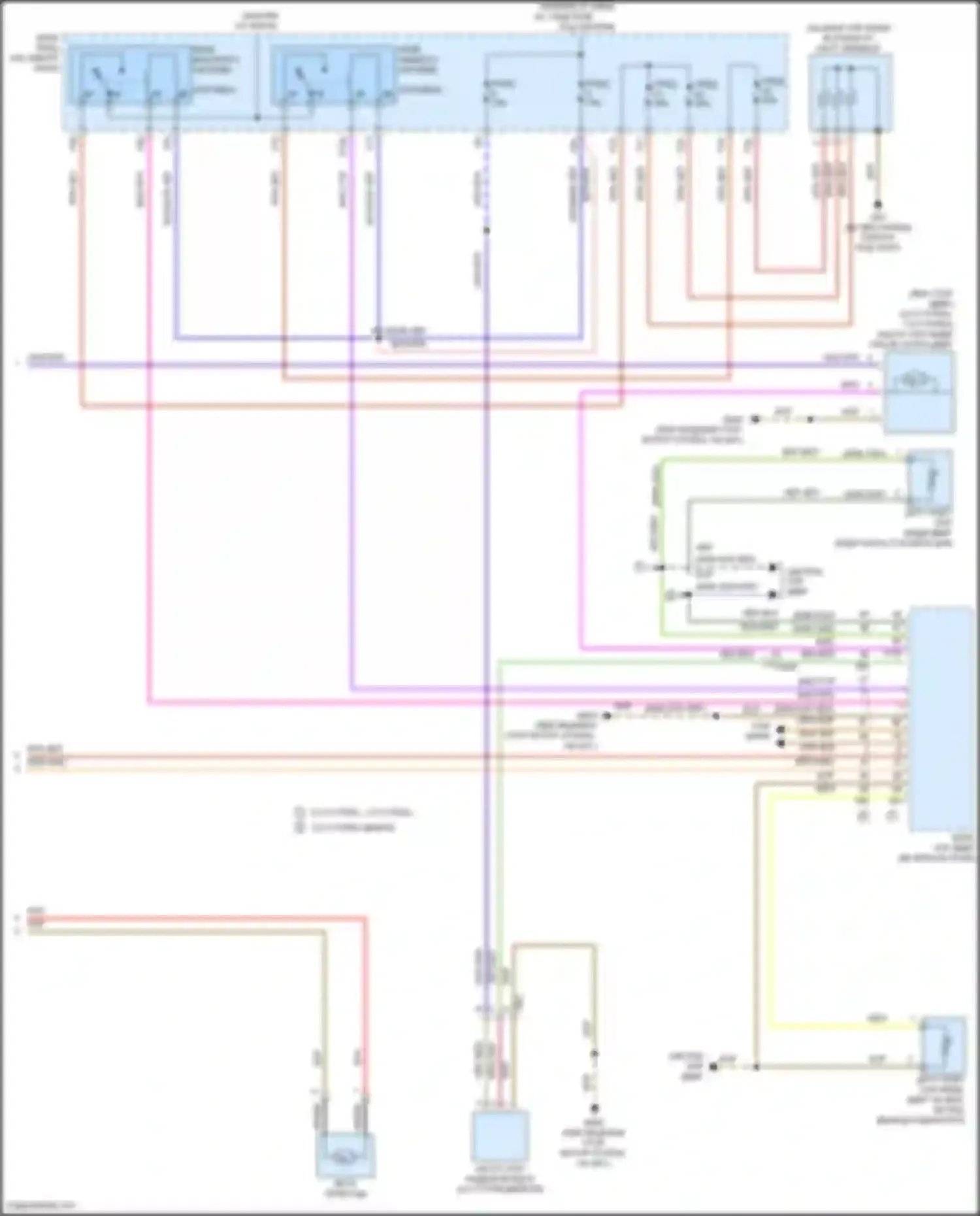 Электросхема подключения датчика температуры охлаждающей жидкости двигателя для Volkswagen Beetle A5 (2011-2019)