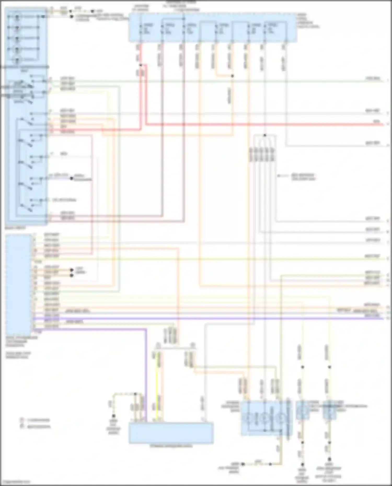 Электросхема подключения дневных ходовых огней для Volkswagen Beetle A5 (2011-2019)