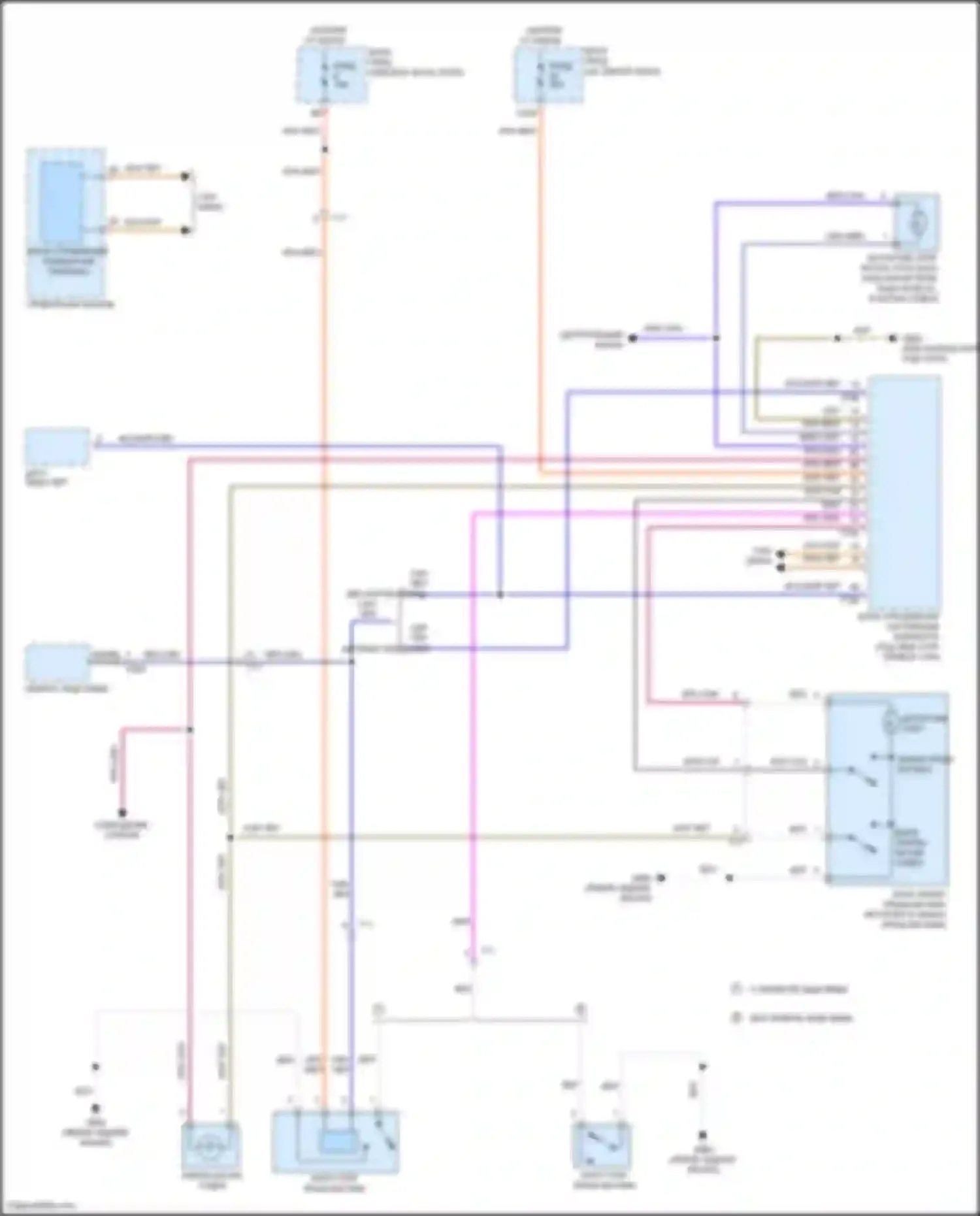 Электросхема подключения камеры заднего вида для Volkswagen Beetle A5 (2011-2019)