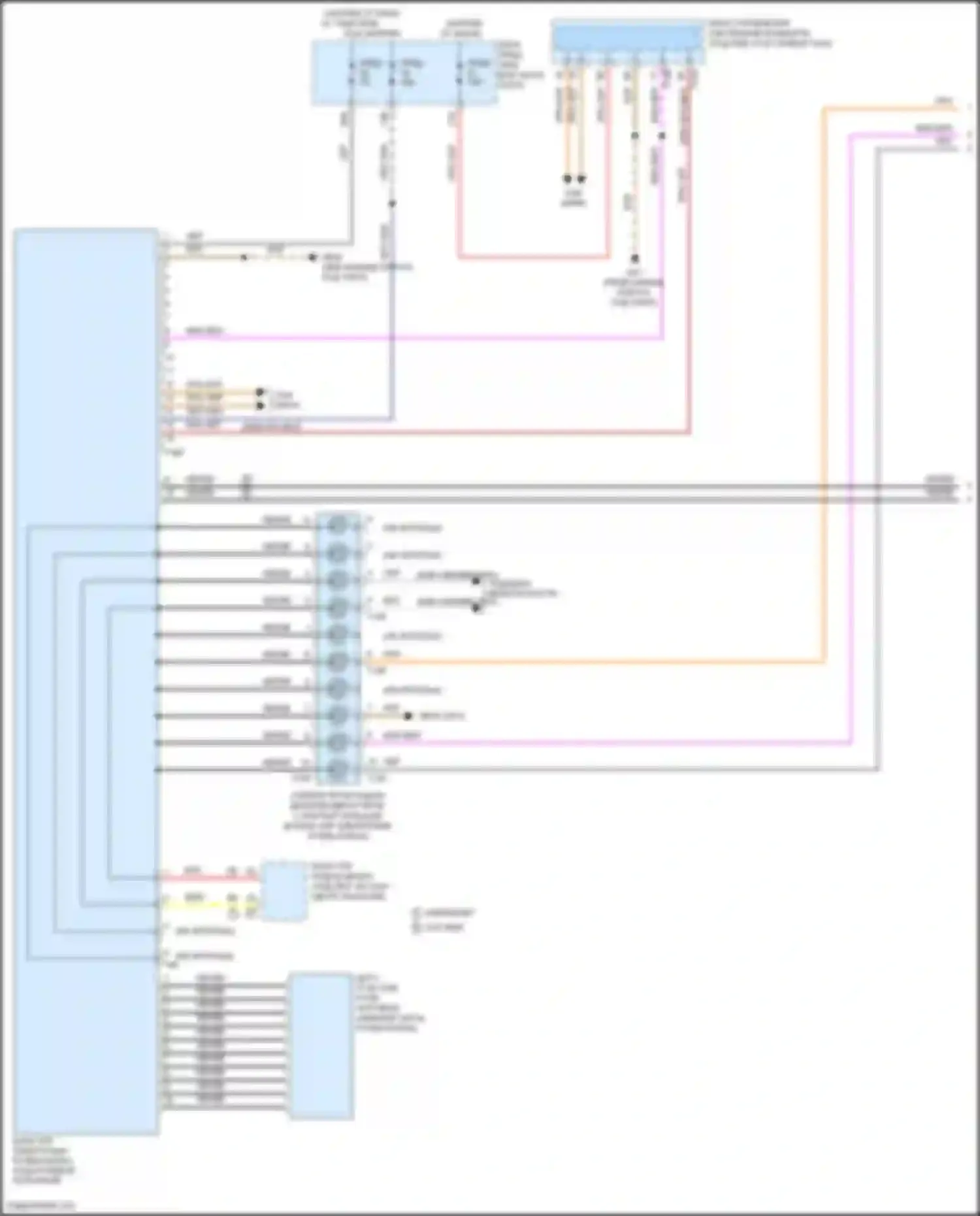 Электросхема подключения неизвестного провода для Volkswagen Beetle A5 (2011-2019)