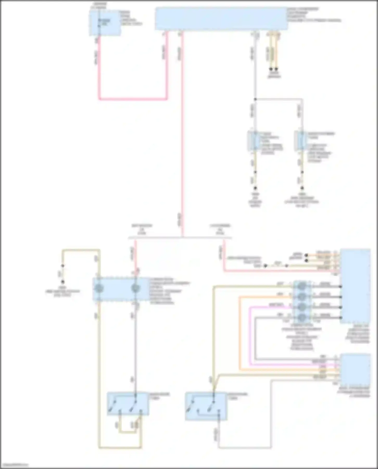 Электросхема подключения оранжево-черного провода для Volkswagen Beetle A5 (2011-2019)