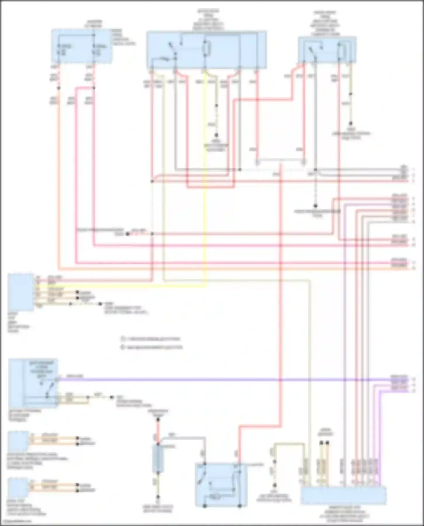 Электросхема подключения оранжево-черного провода для Volkswagen Beetle A5 (2011-2019)