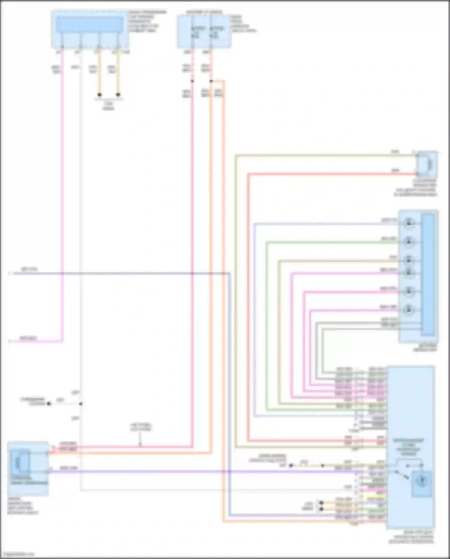 Электросхема подключения оранжево-коричневого провода для Volkswagen Beetle A5 (2011-2019)