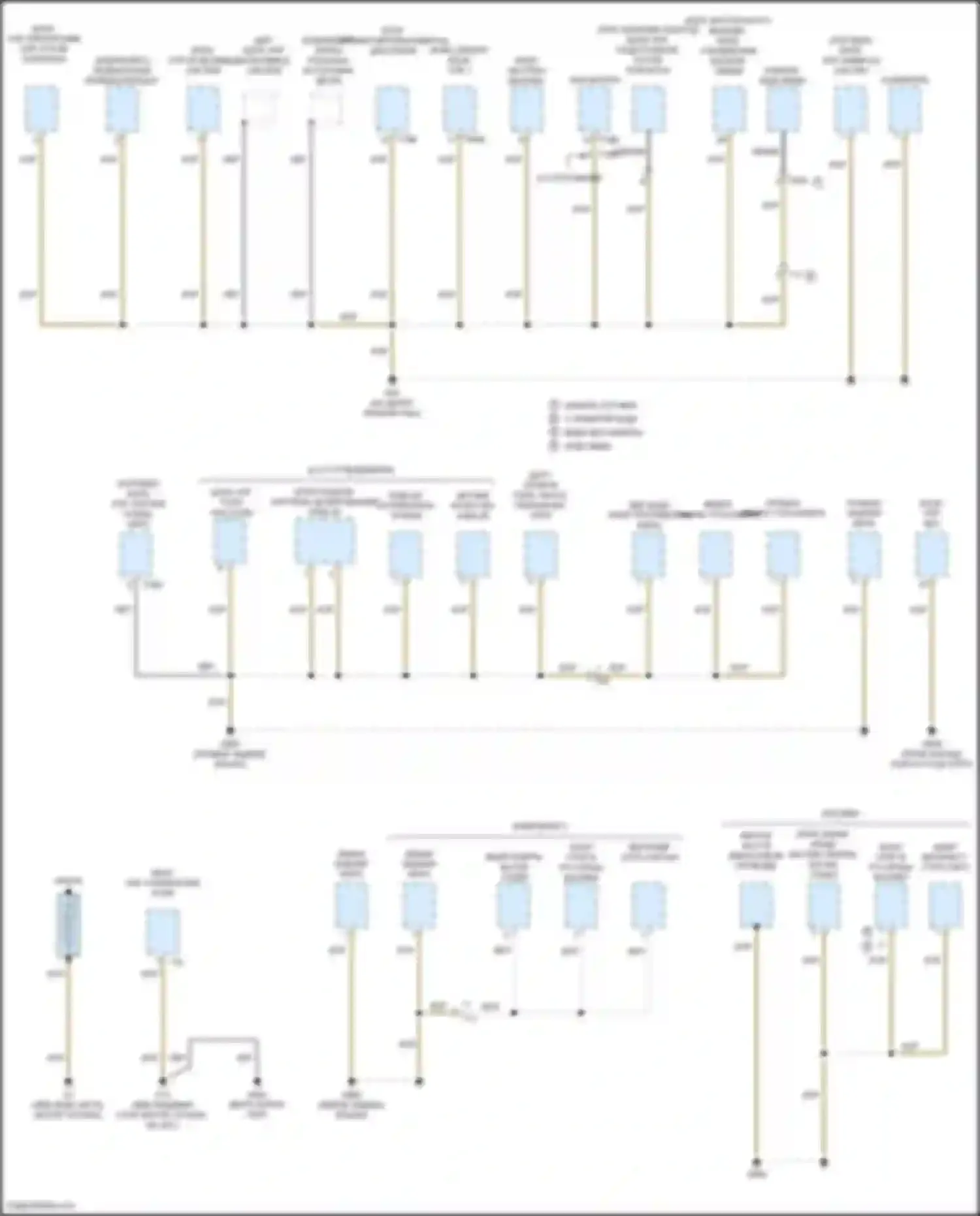 Электросхема подключения правой лампы госномера для Volkswagen Beetle A5 (2011-2019)