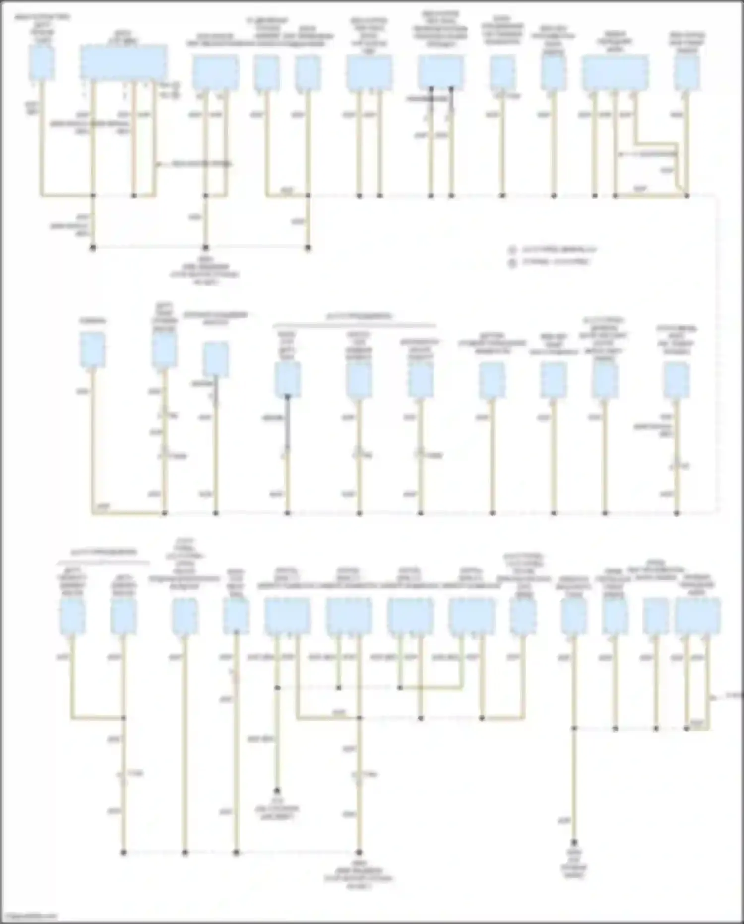 Электросхема подключения правой передней габаритной лампочки для Volkswagen Beetle A5 (2011-2019)